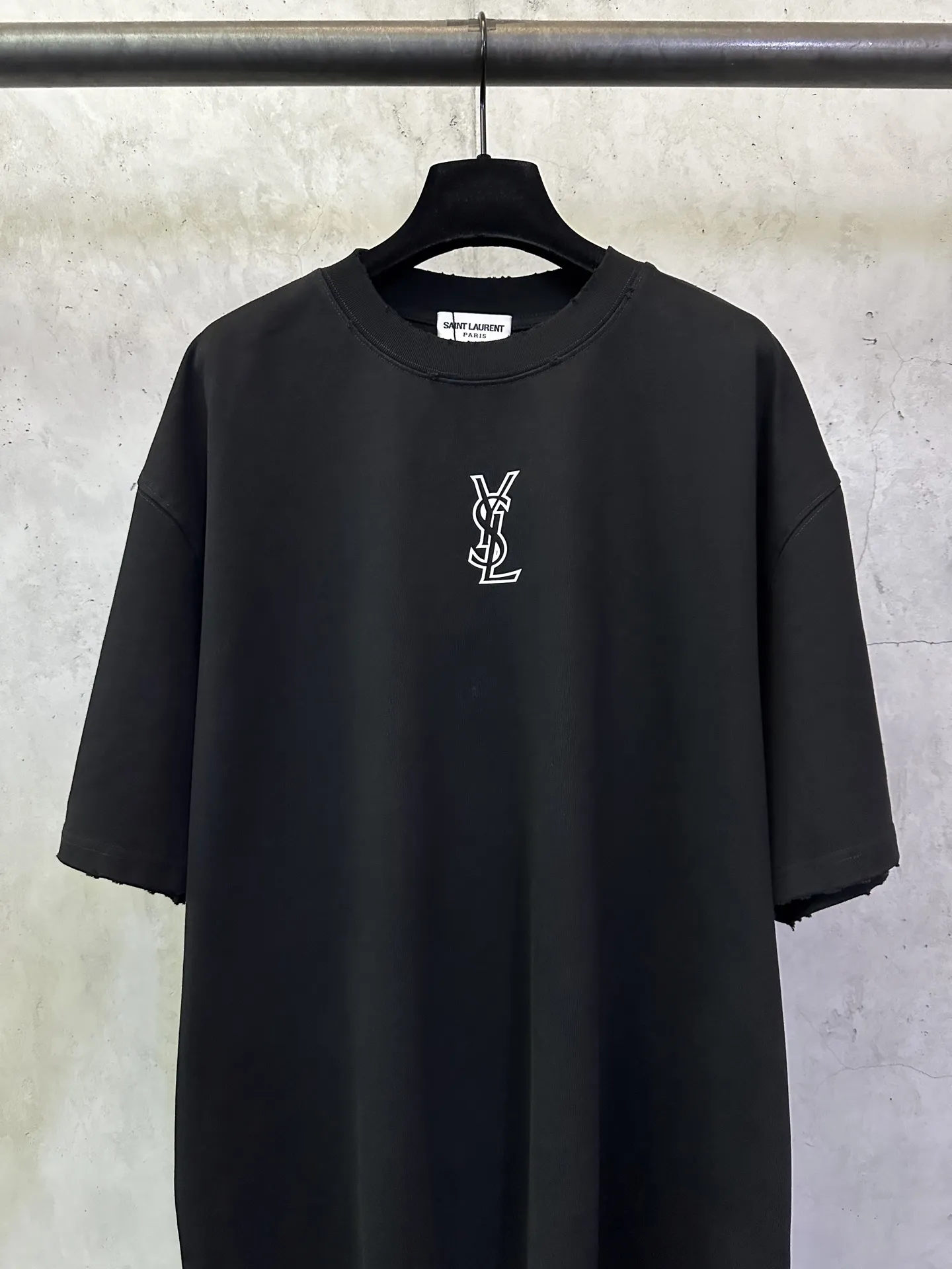 Logo-Embroidered Heavyweight Cotton T-Shirt D22012415 — view 3