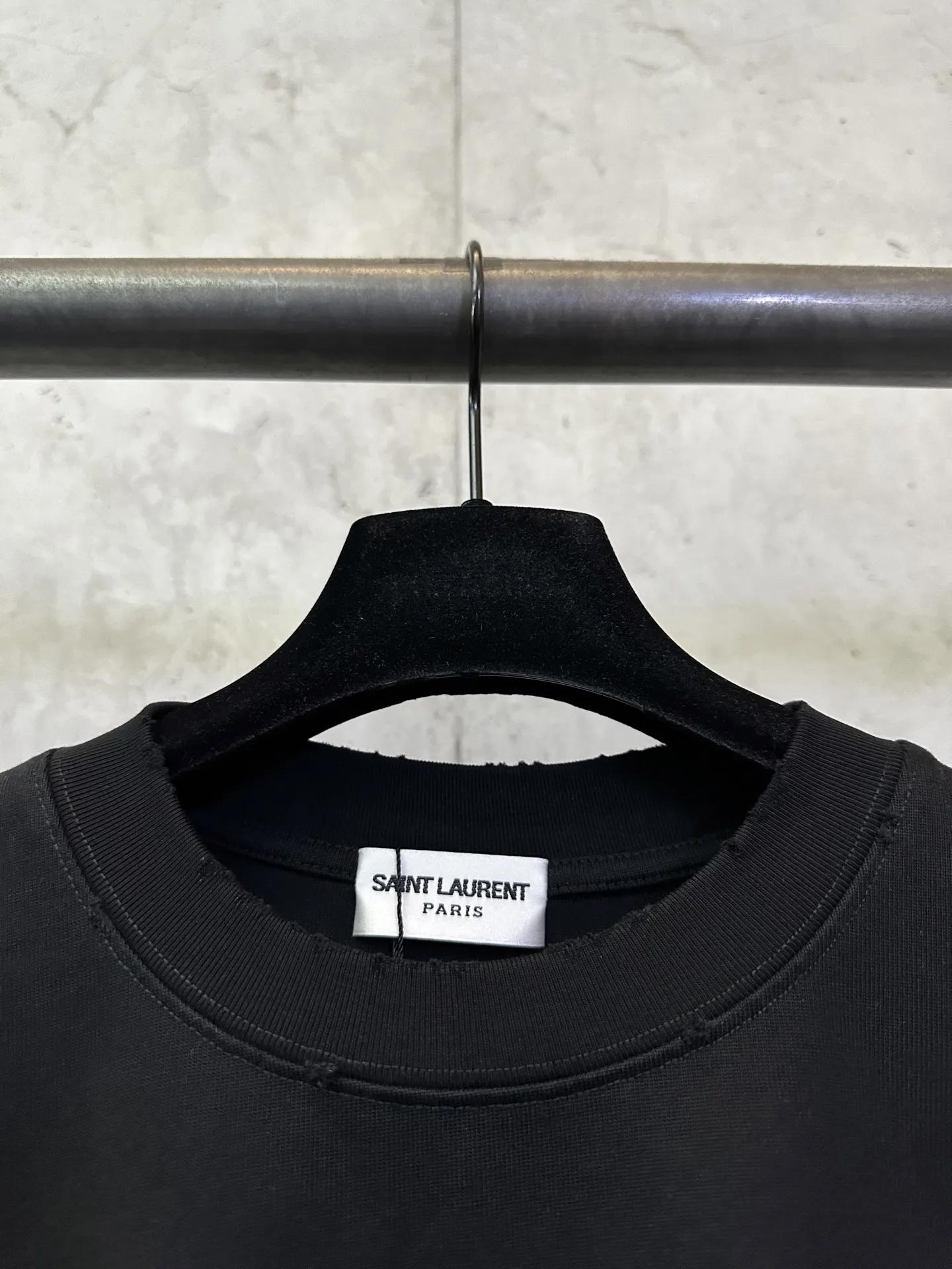 Logo-Embroidered Heavyweight Cotton T-Shirt D22012415 — view 7