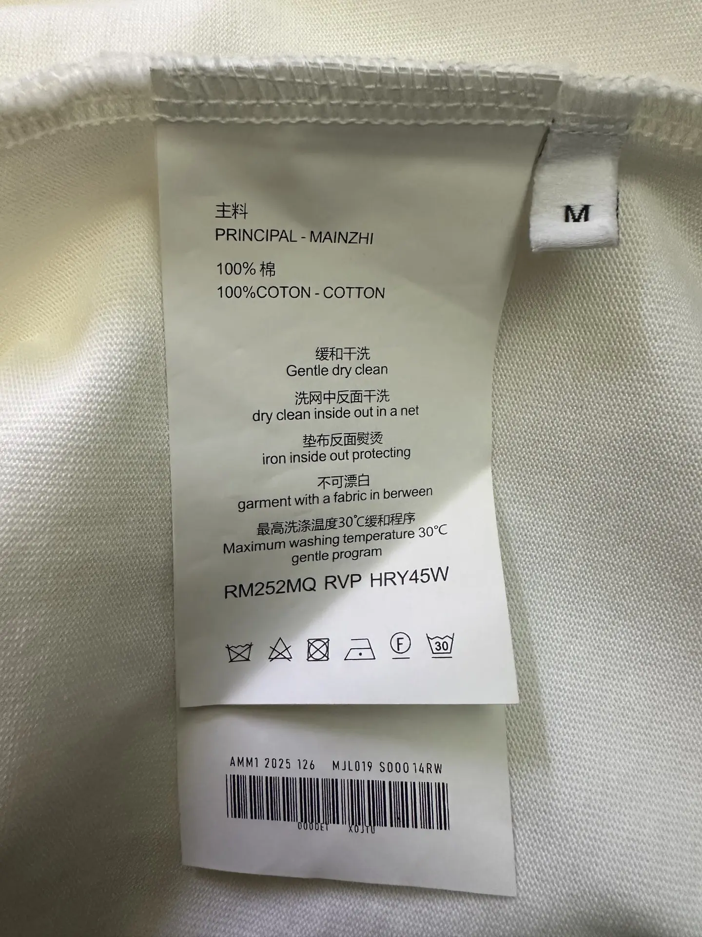 Heavyweight Cotton Logo T-Shirt D22015285 — view 9