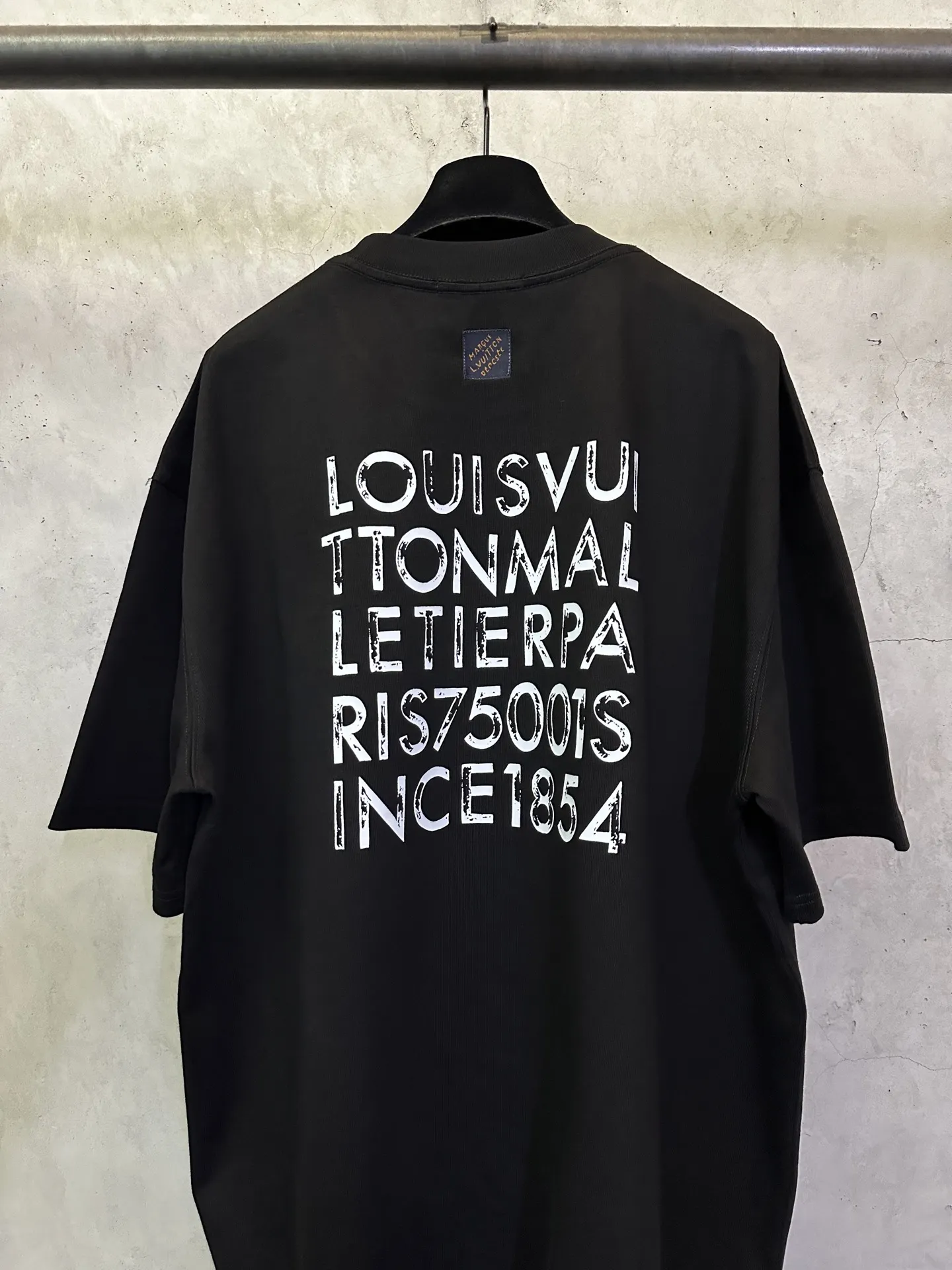 Logo Print Heavyweight Cotton T-Shirt D22512357 — view 5