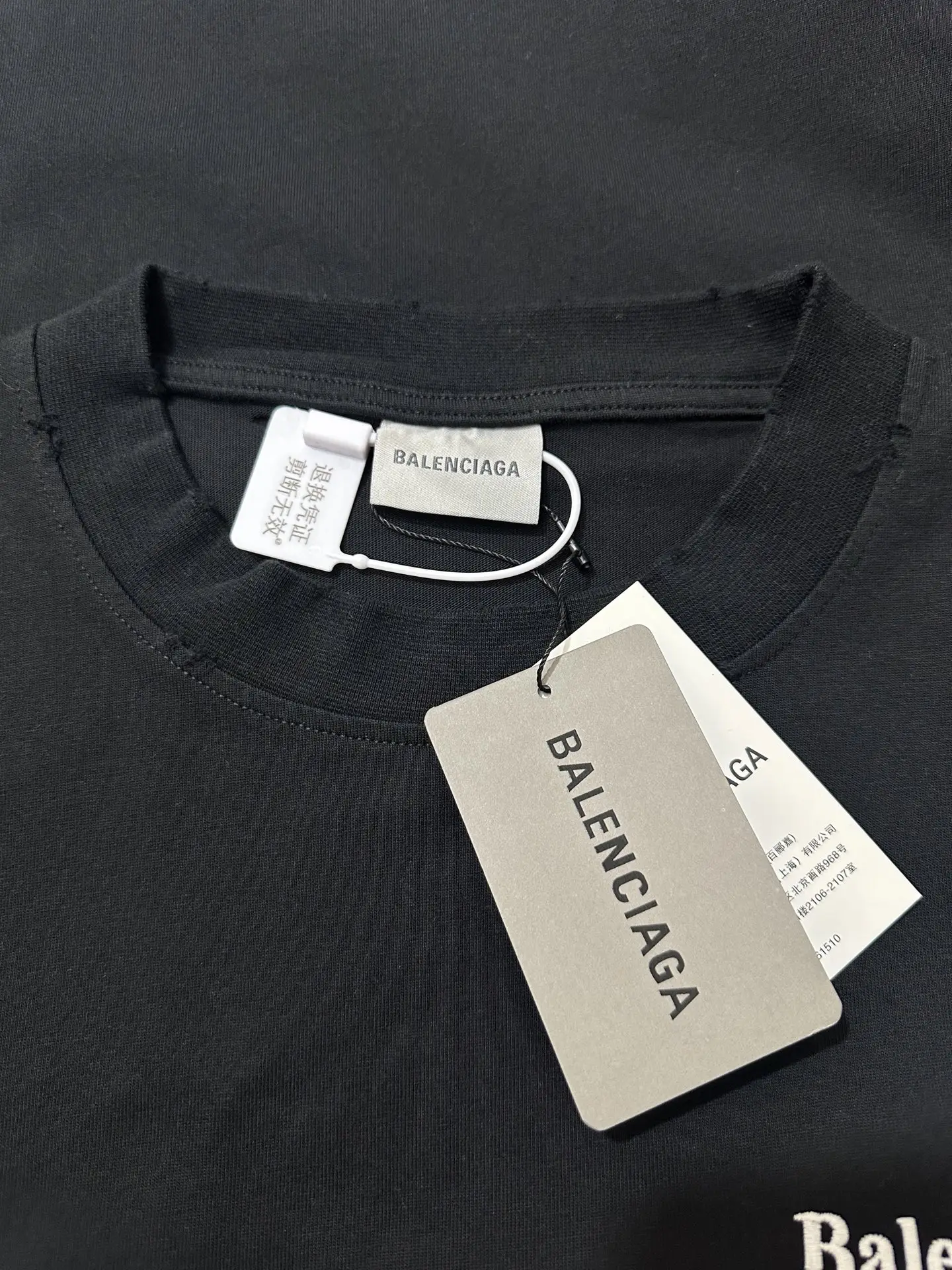 Political Campaign Embroidered Long-Sleeve T-Shirt D23020648 — view 6