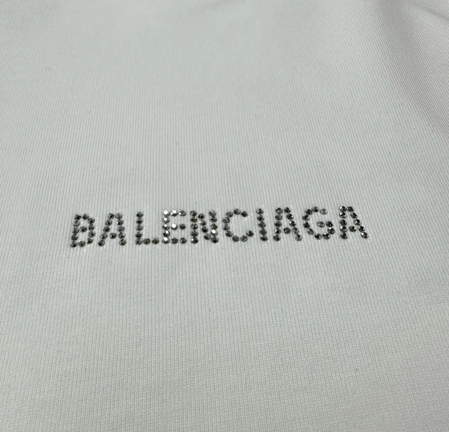 Rhinestone Logo Long-Sleeve T-Shirt D23023153 — view 7