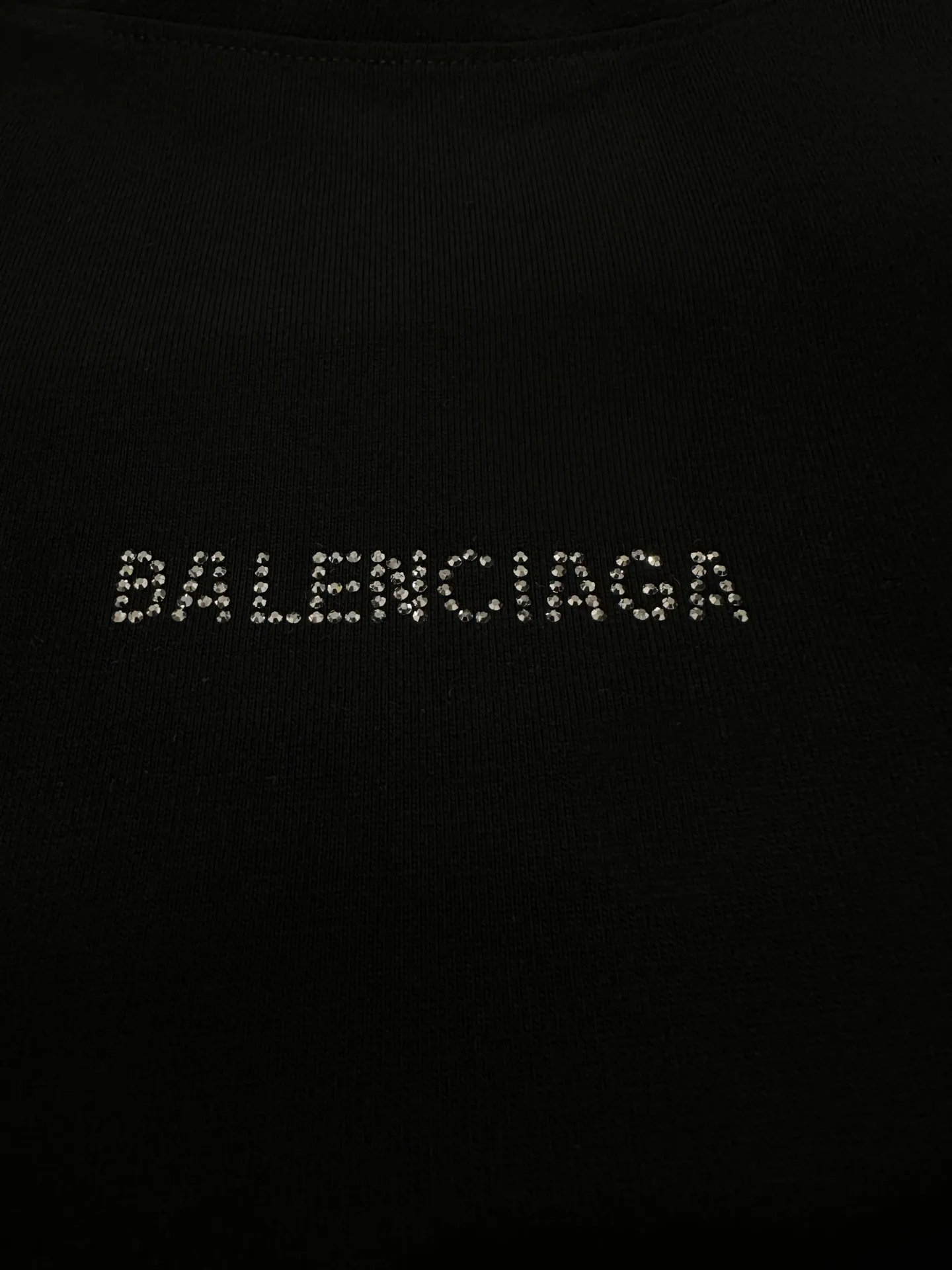 Rhinestone Logo Long-Sleeve T-Shirt D23023152 — view 7