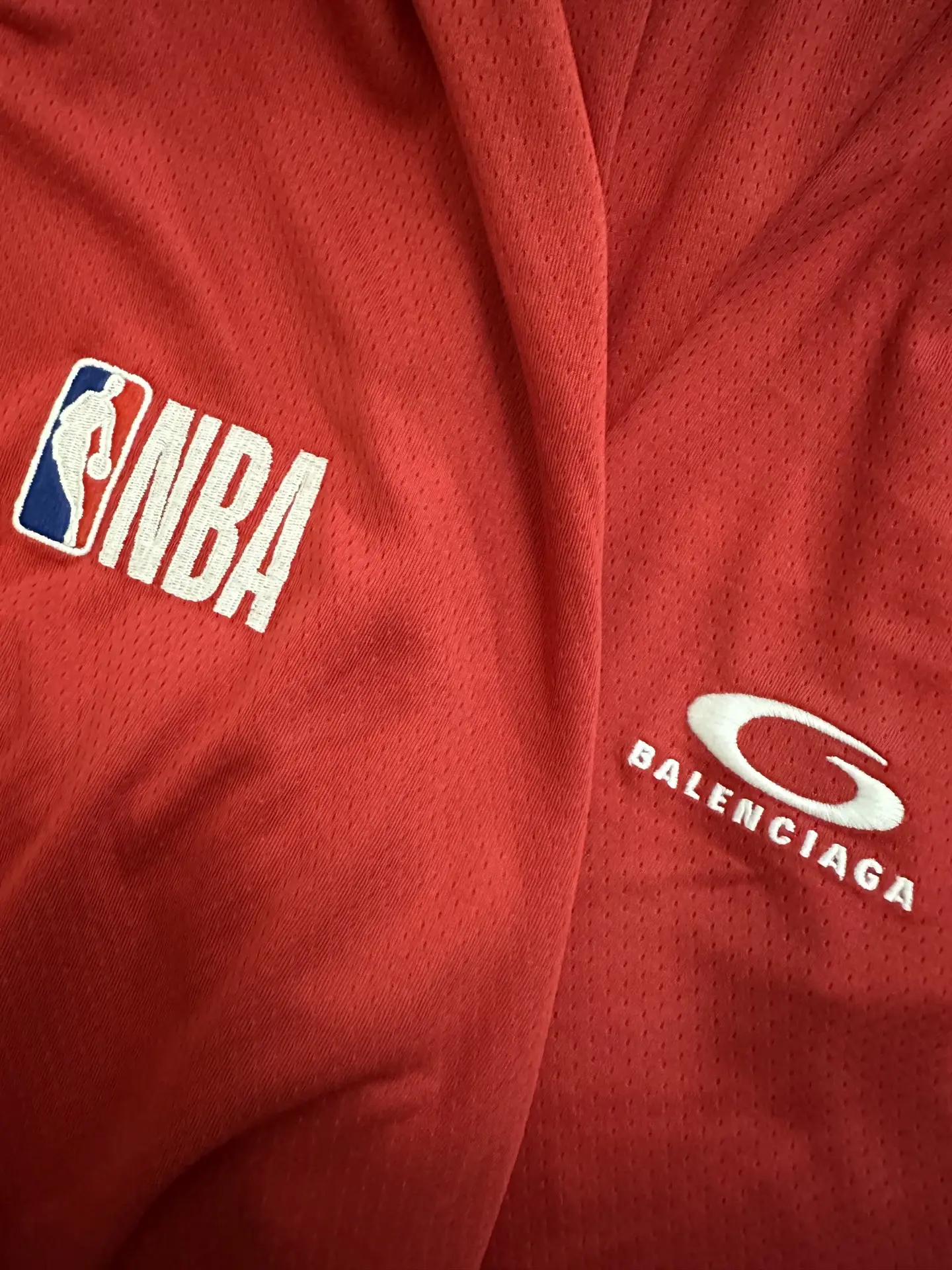 Balenciaga x NBA Mesh Basketball Shorts D23011920 — view 8