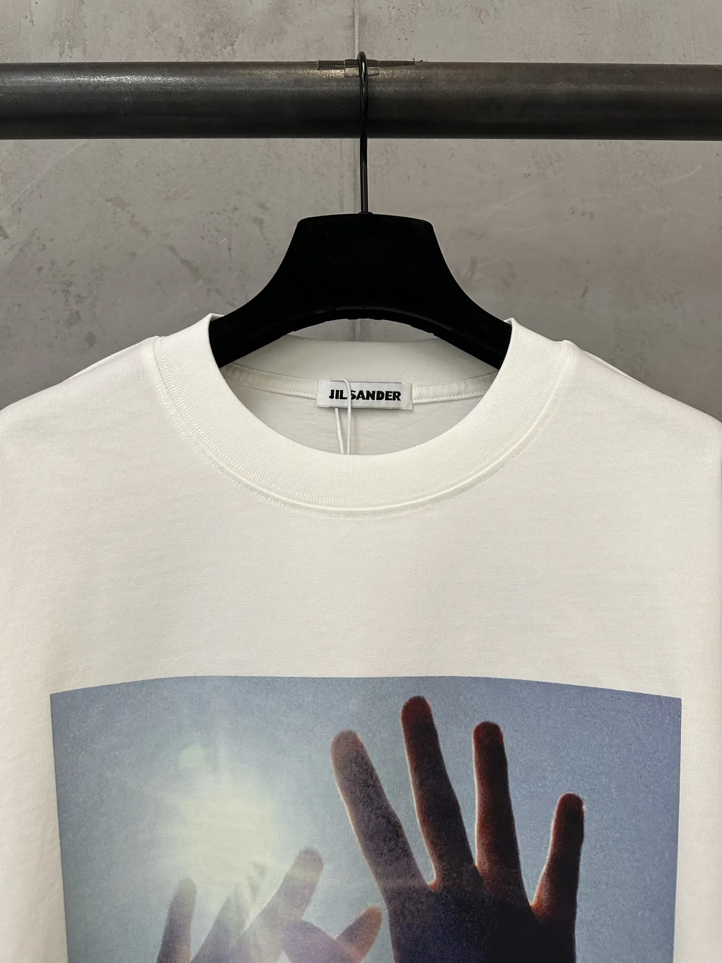 Graphic Print Long-Sleeved Cotton T-Shirt D23023092 — view 5