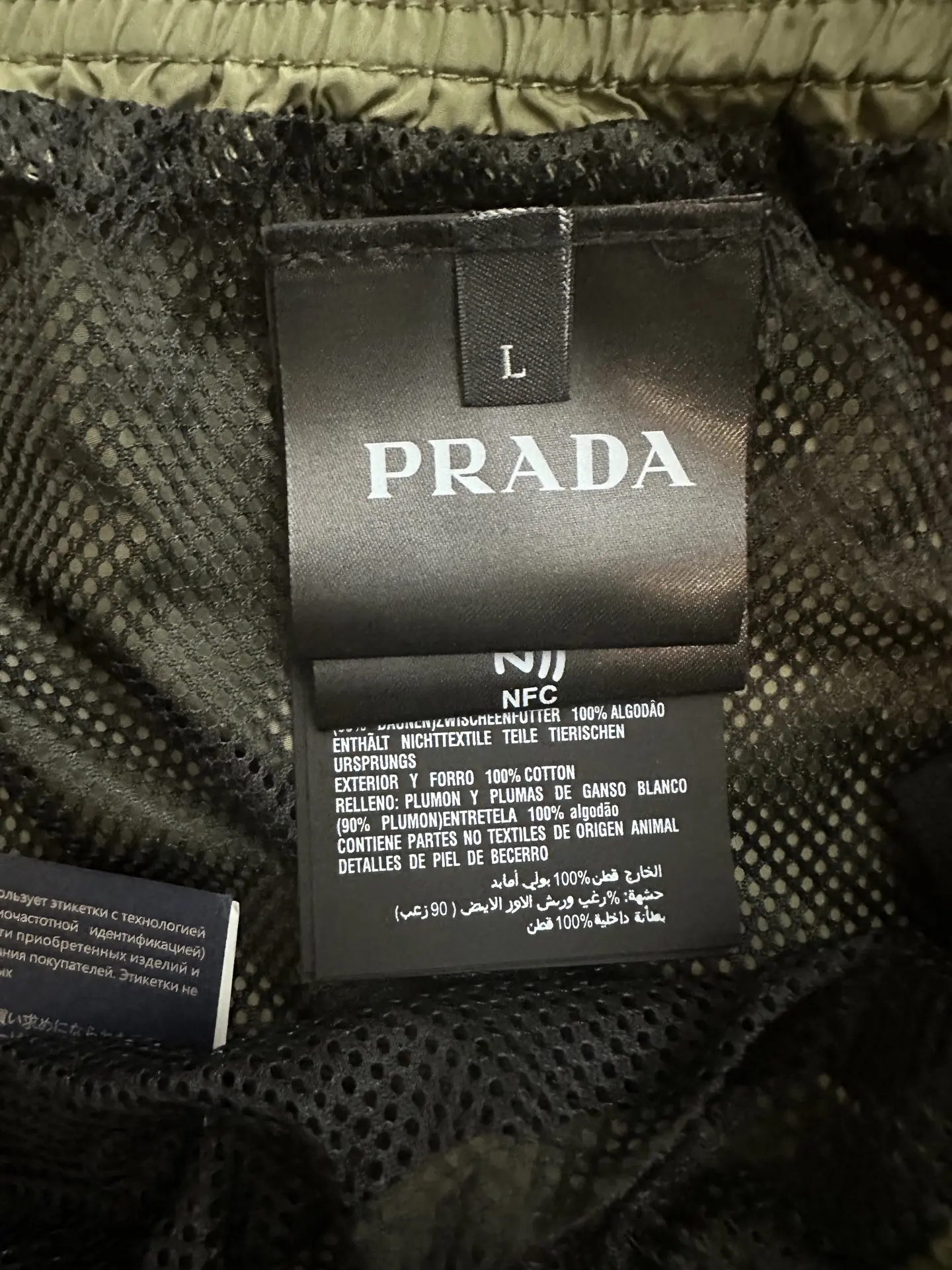Logo-Detailed Nylon Swim Shorts D23011916 — view 9