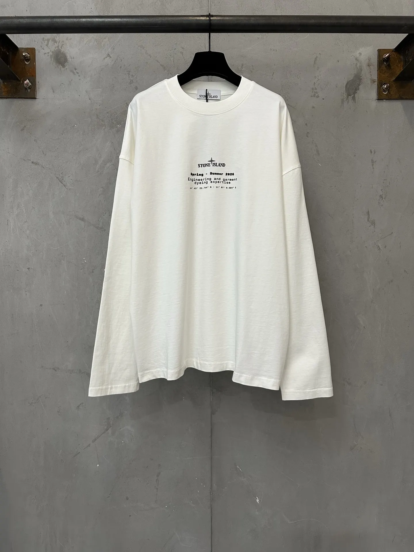 Triomphe Logo Zip-Up Ribbed Knit Hoodie D23022232