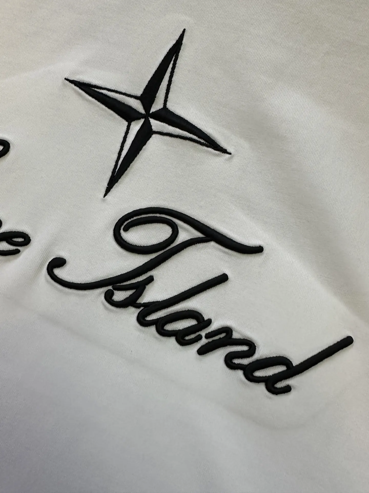 Embroidered Logo Heavyweight Cotton T-Shirt D23012417 — view 8