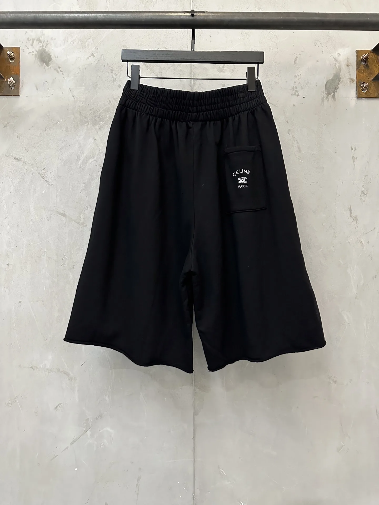 Logo-Embroidered Cotton-Jersey Shorts D24018889 — view 2