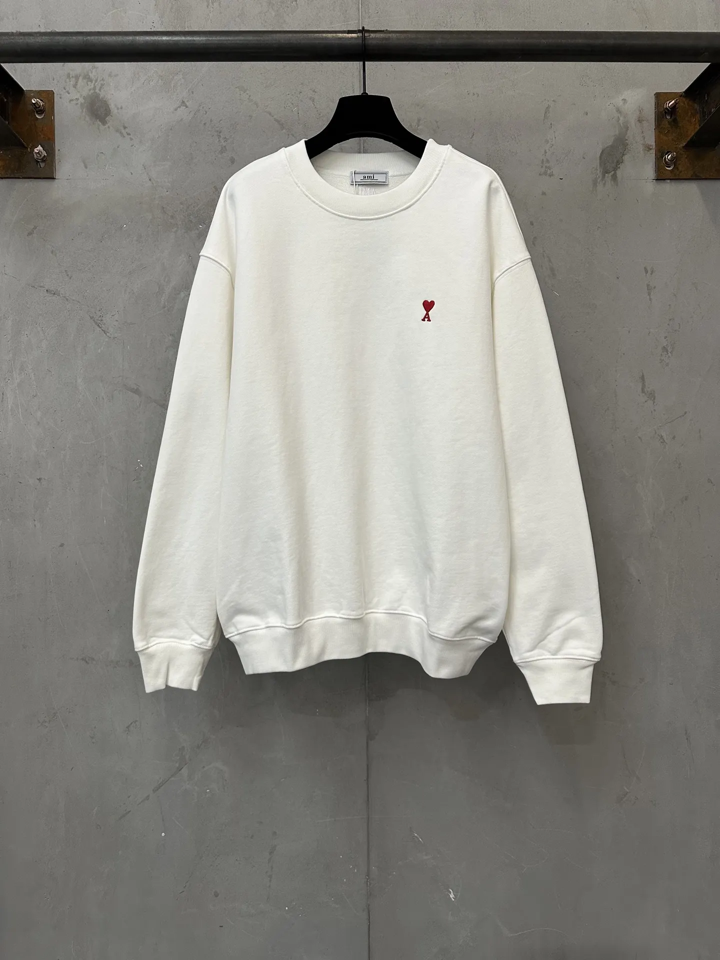 Ami de Coeur Embroidered Cotton Sweatshirt D25020495