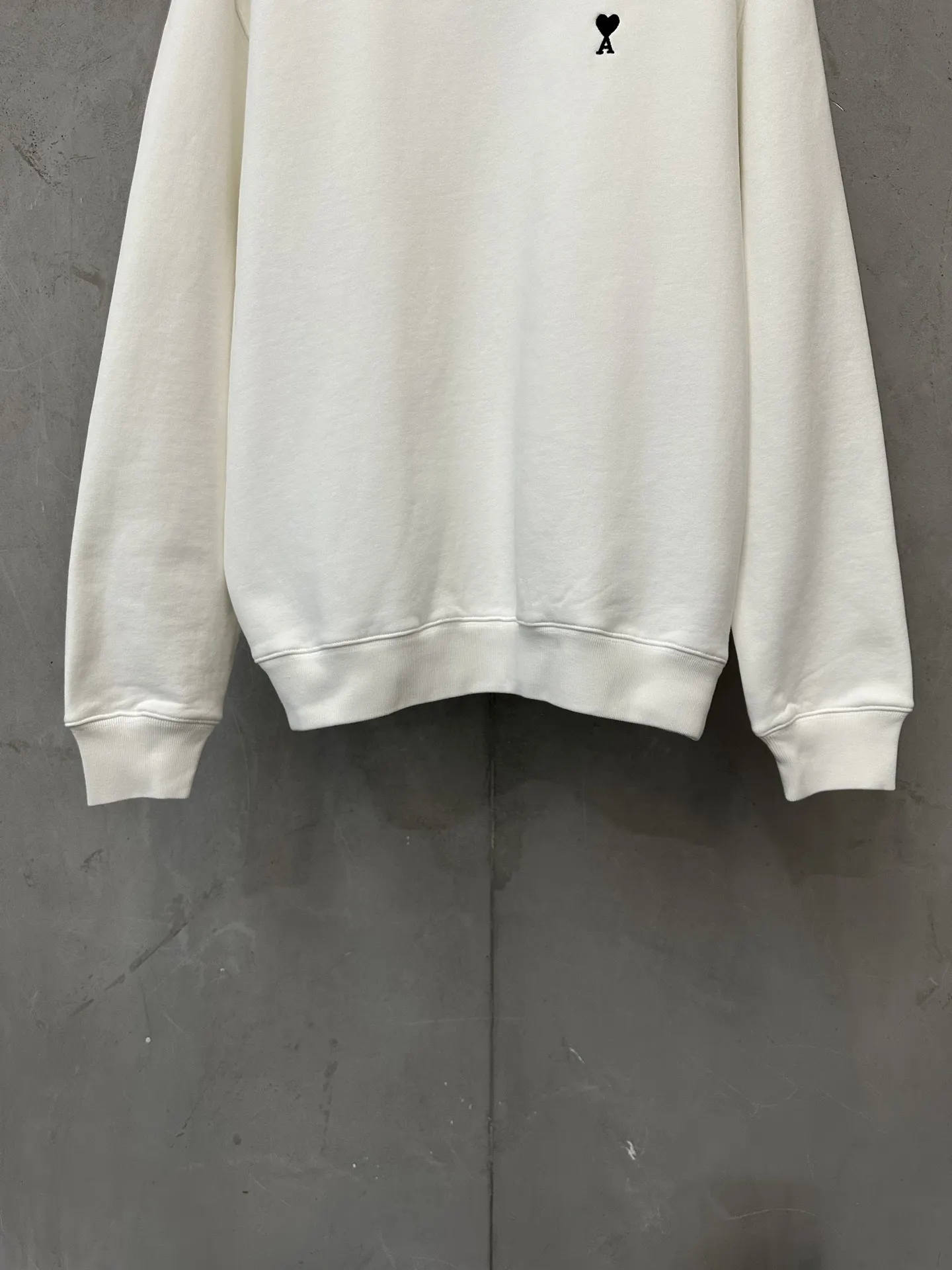 Ami de Coeur Embroidered Cotton-Jersey Sweatshirt D25020498 — view 4