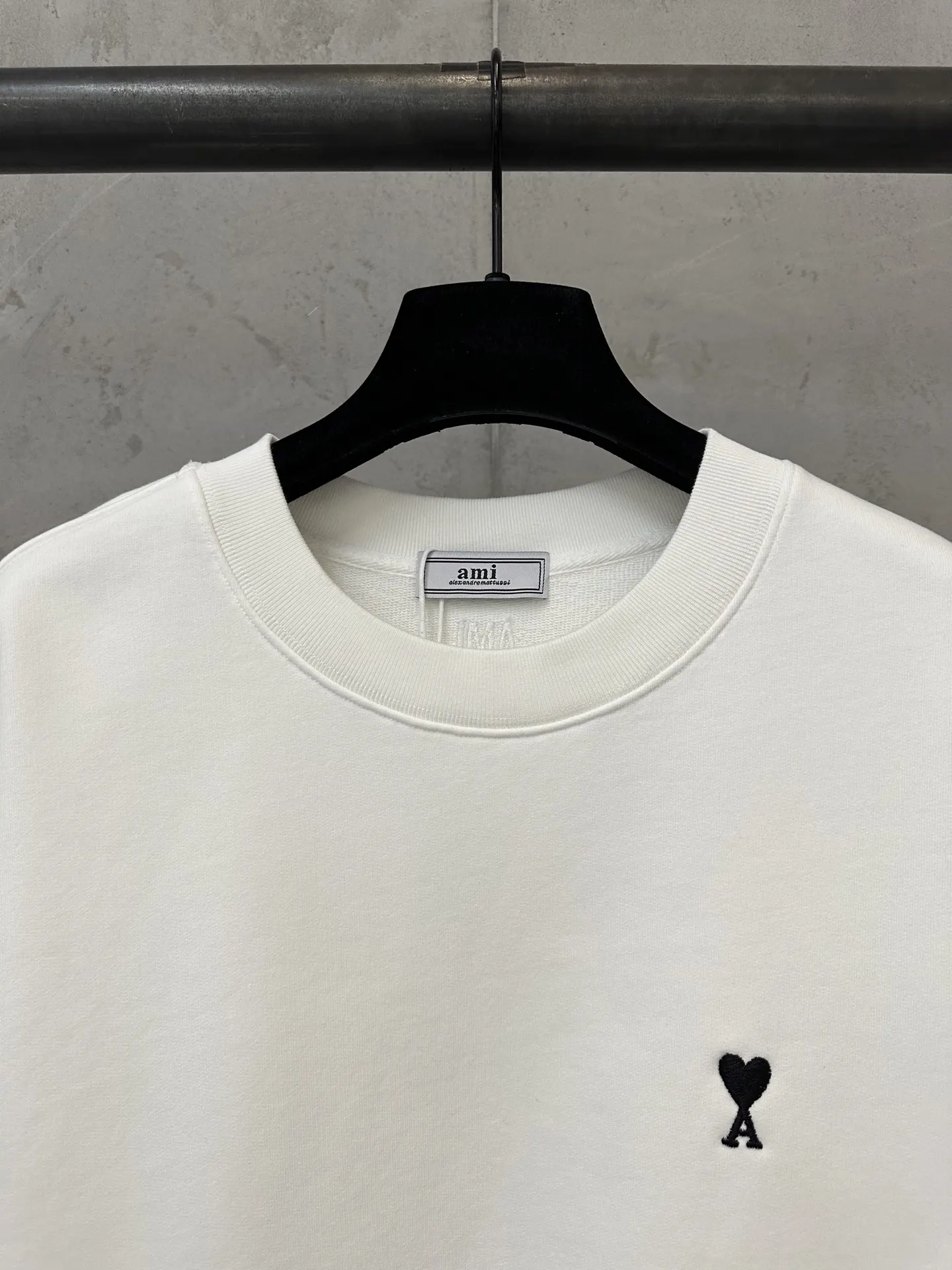 Ami de Coeur Embroidered Cotton-Jersey Sweatshirt D25020498 — view 5