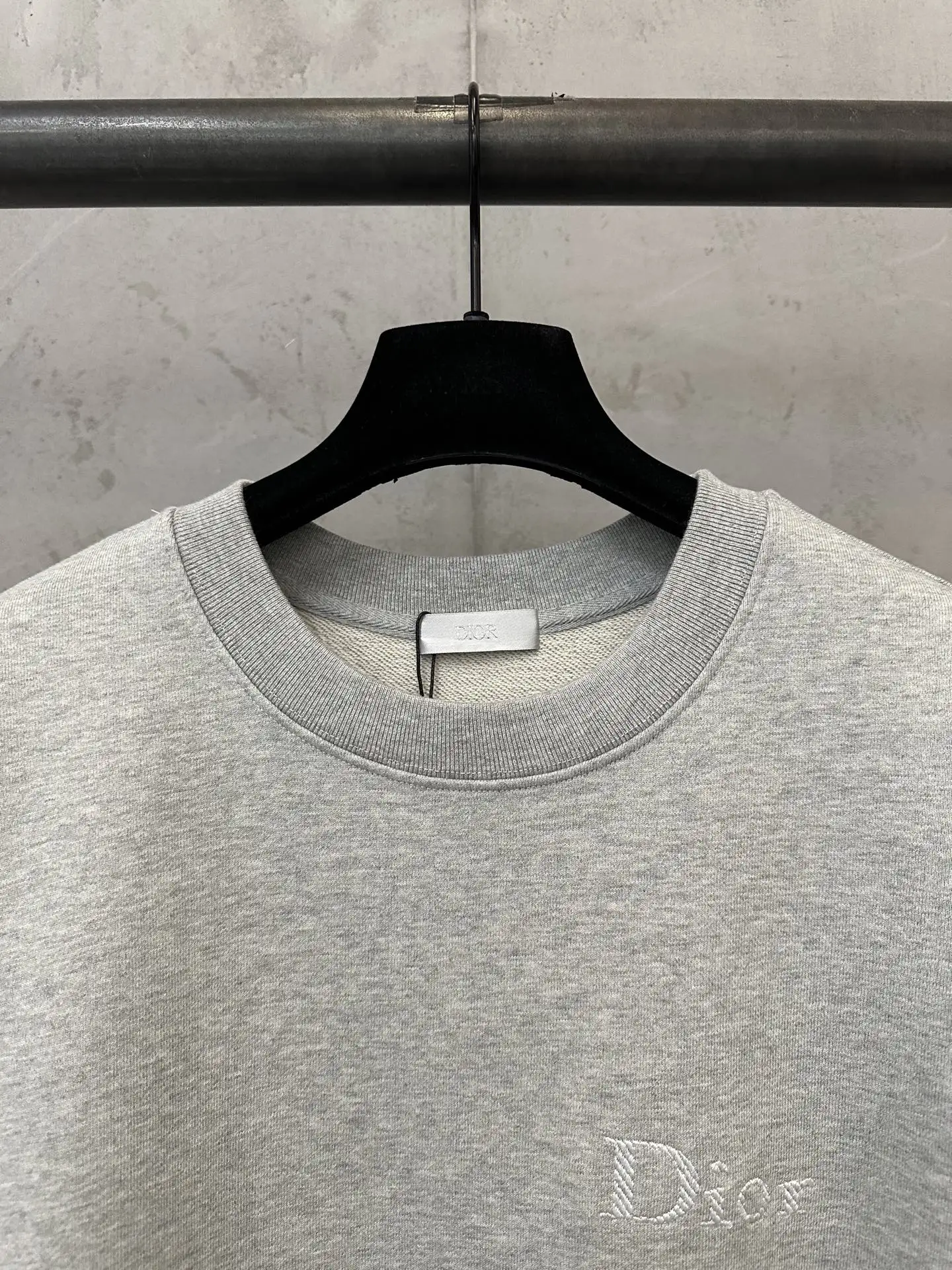 Logo Embroidery Heavyweight Cotton Sweatshirt D25018833 — view 5