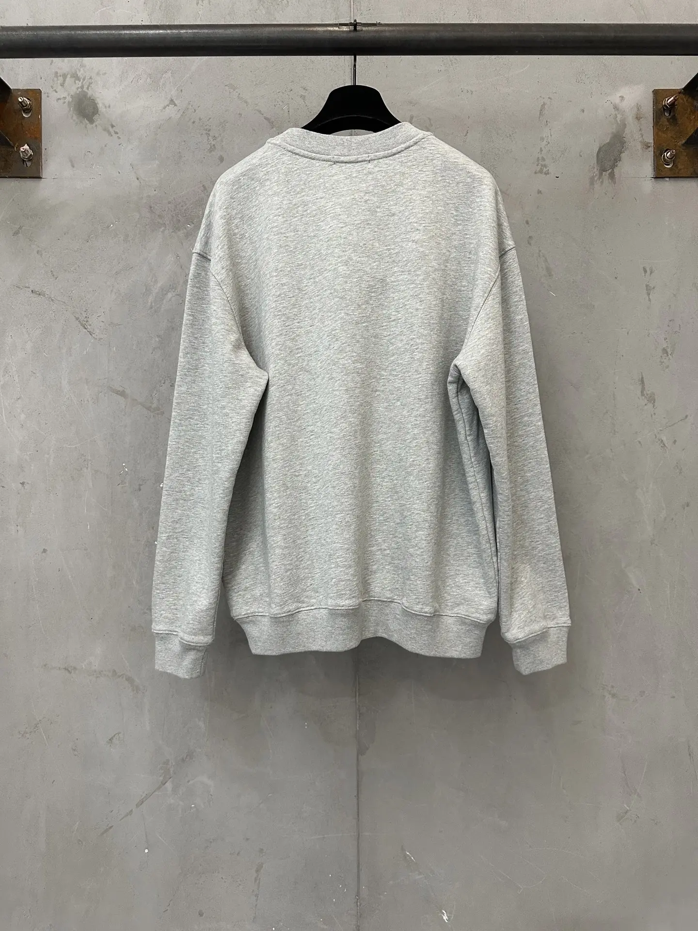 Triomphe Logo Embroidered Cotton Sweatshirt D26023113 — view 2