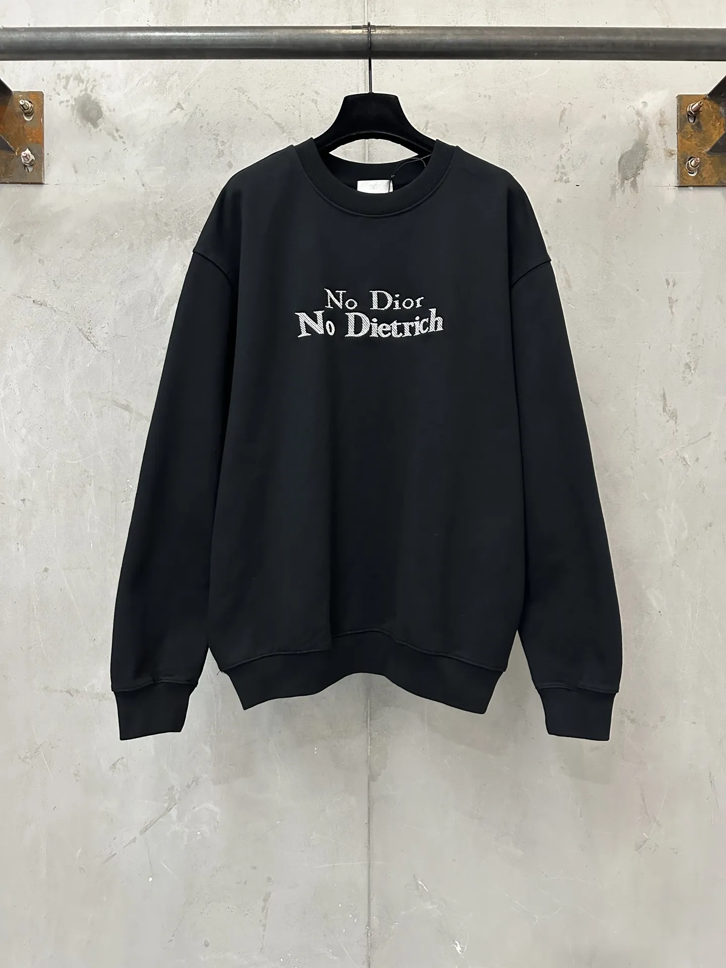 Embroidered Cotton-Jersey Sweatshirt D26023094