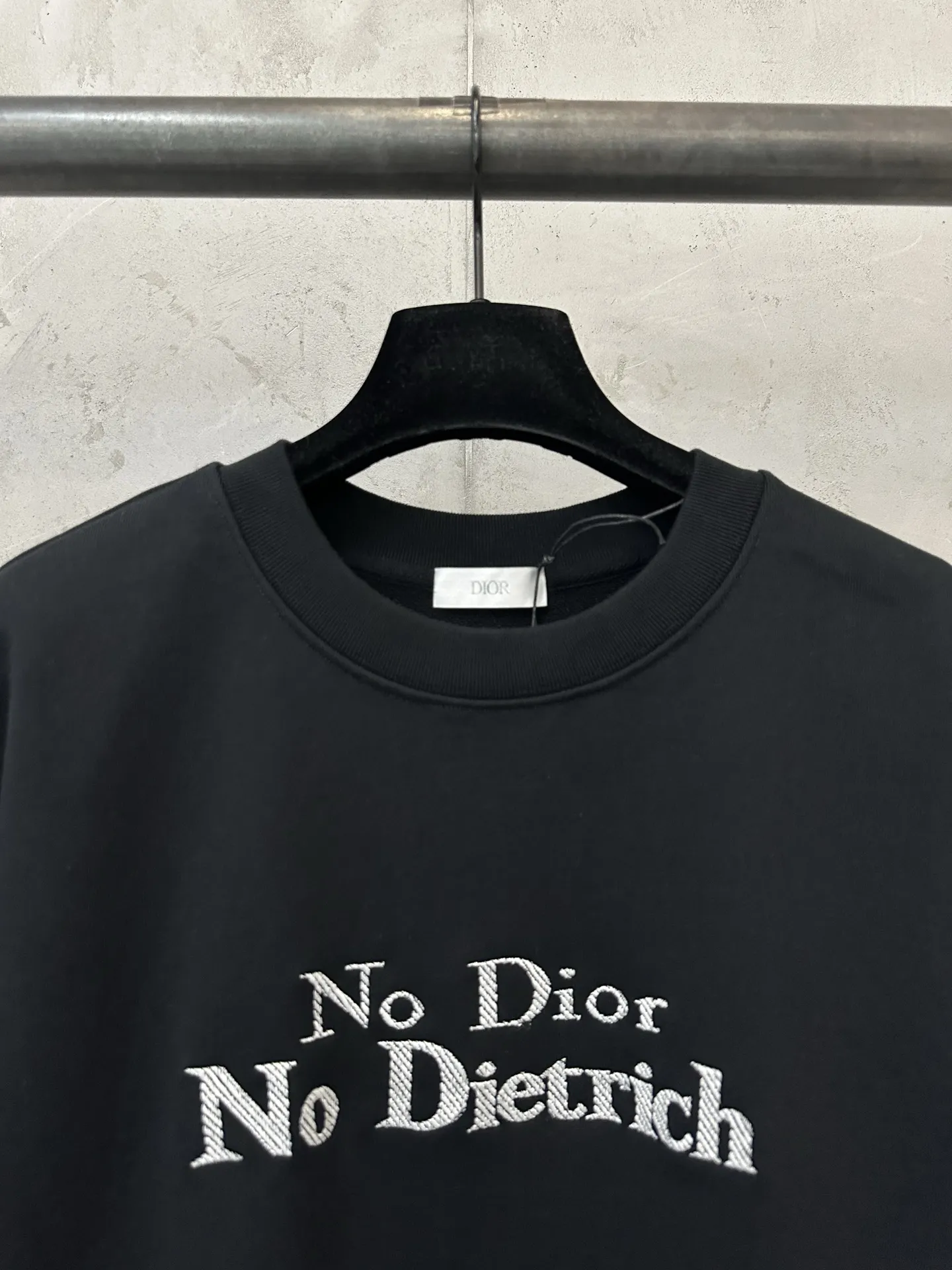 Embroidered Cotton-Jersey Sweatshirt D26023094 — view 5
