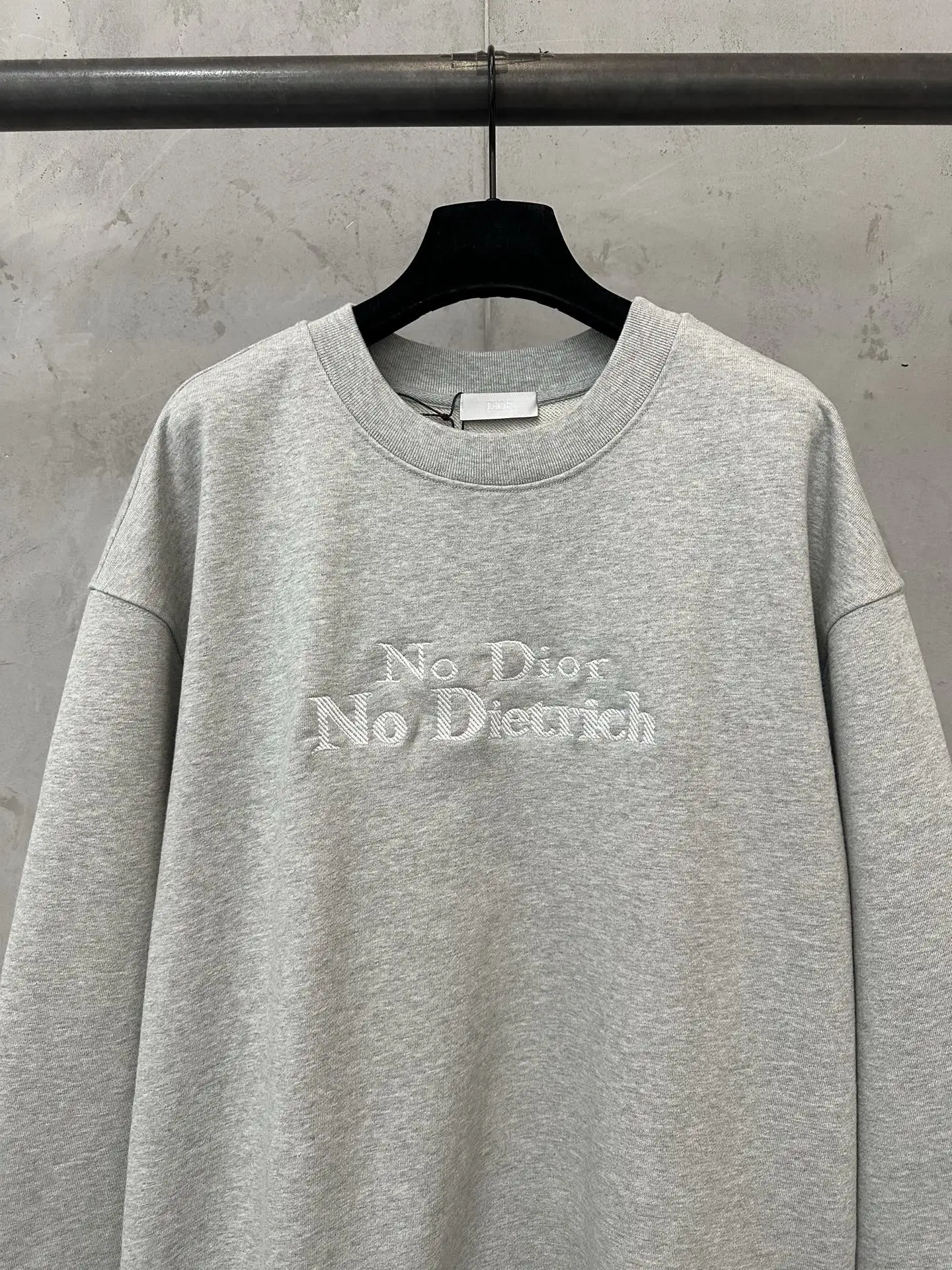 Embroidered Cotton-Jersey Sweatshirt D26023095 — view 3