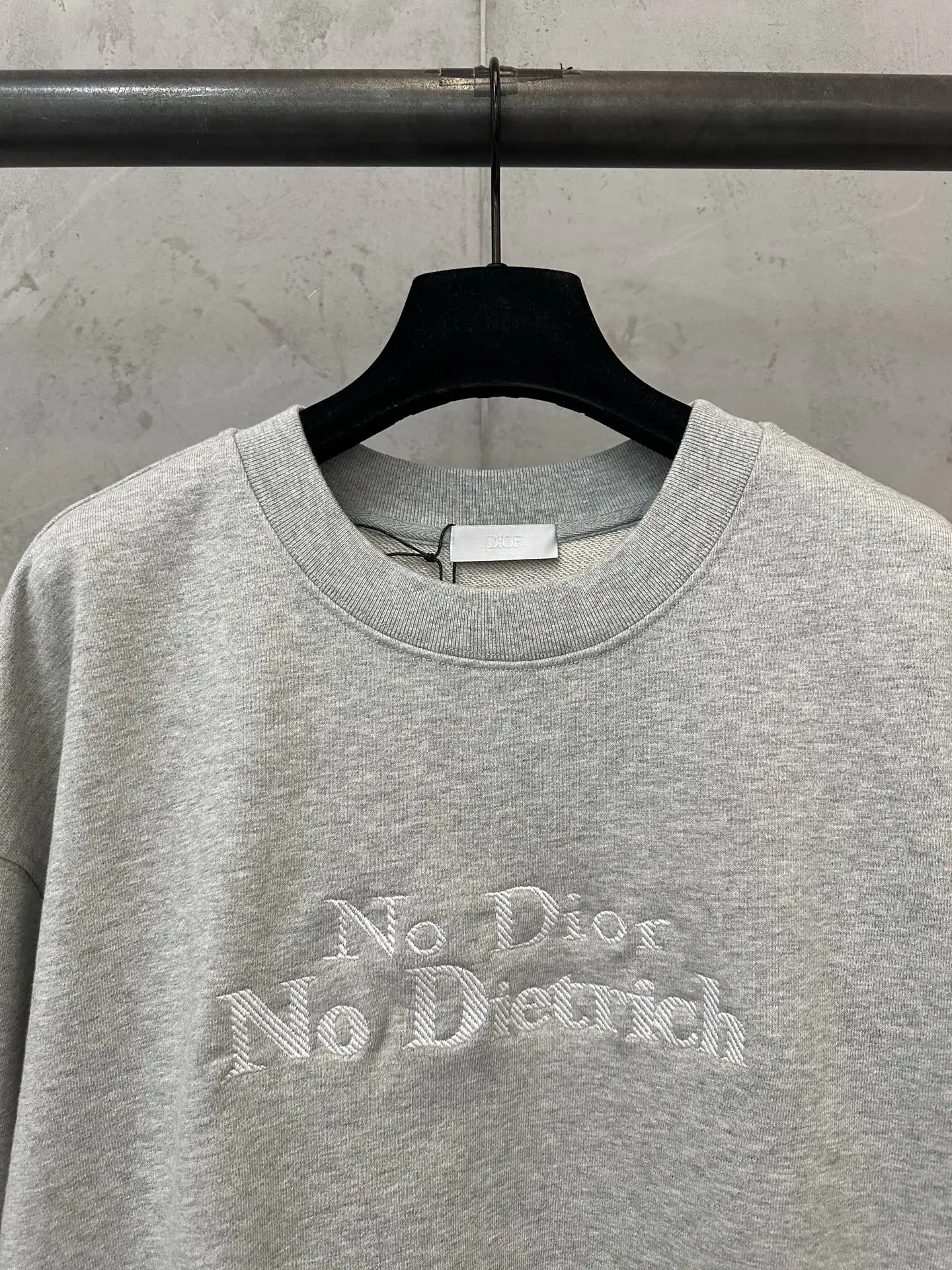 Embroidered Cotton-Jersey Sweatshirt D26023095 — view 5