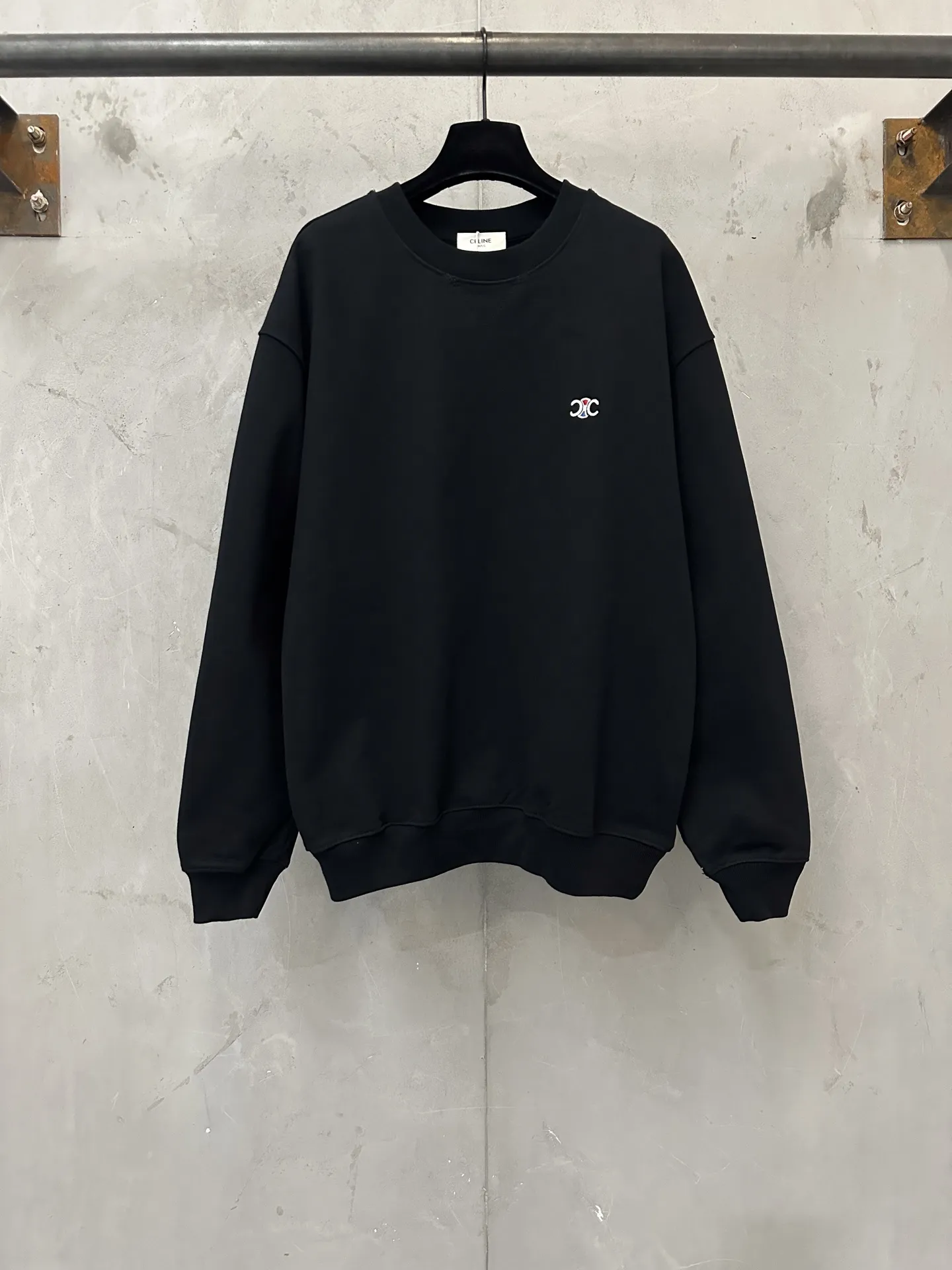 Logo-Embroidered Cotton-Terry Sweatshirt D26022284