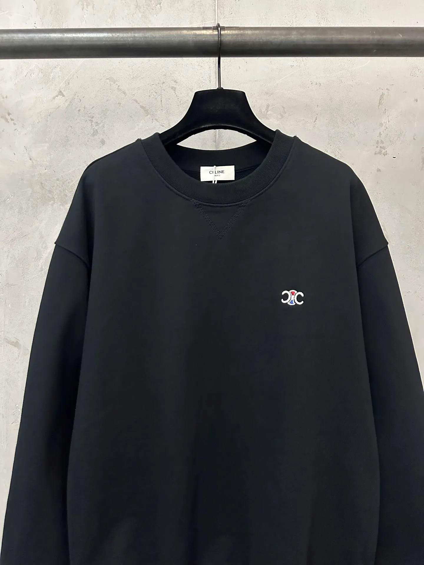 Logo-Embroidered Cotton-Terry Sweatshirt D26022284 — view 3