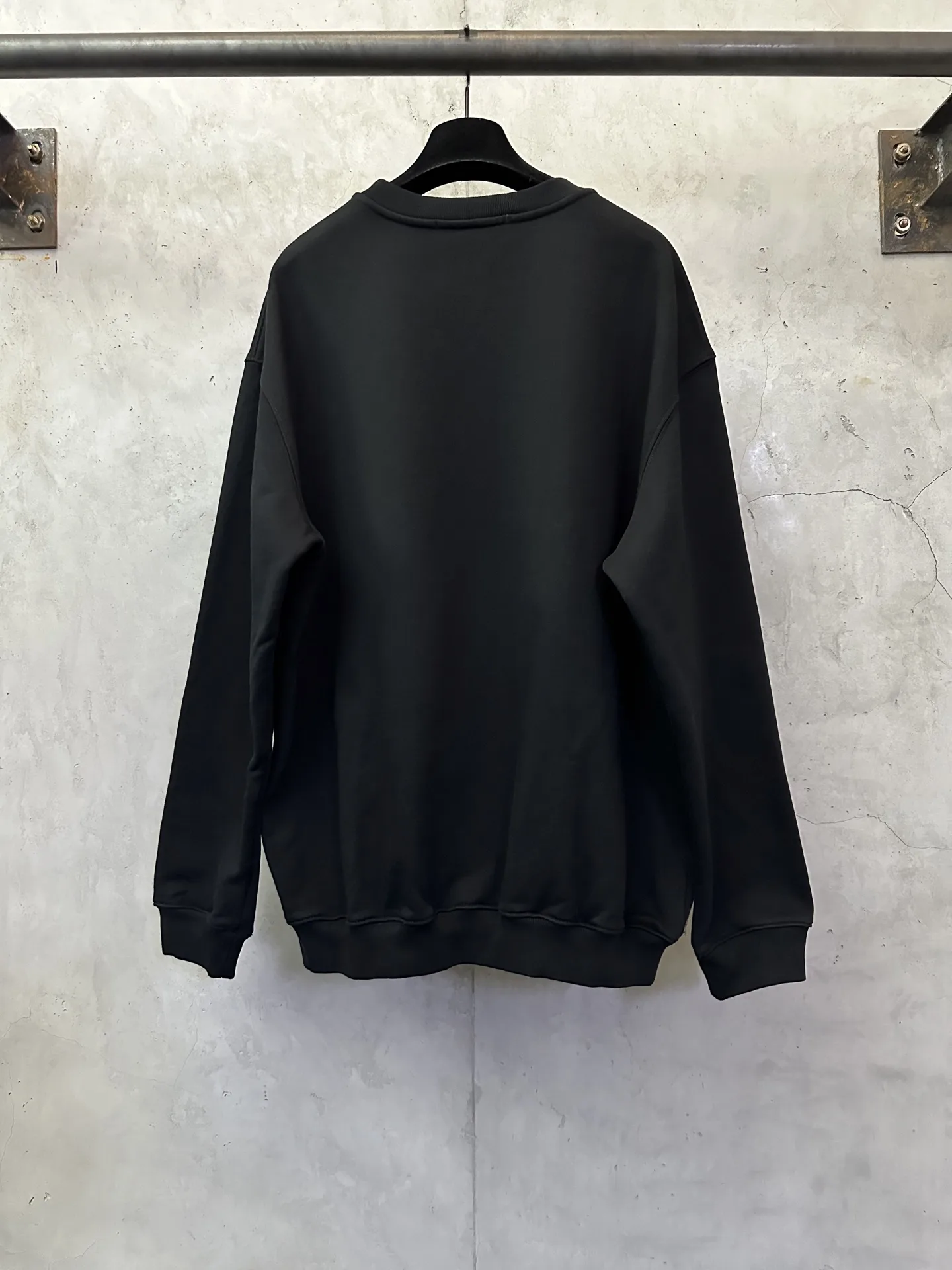 Logo Print Heavyweight Cotton Sweatshirt D26022234 — view 2