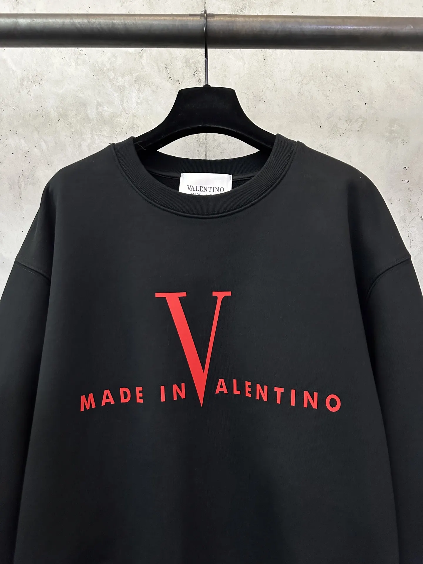 Logo Print Heavyweight Cotton Sweatshirt D26022234 — view 3