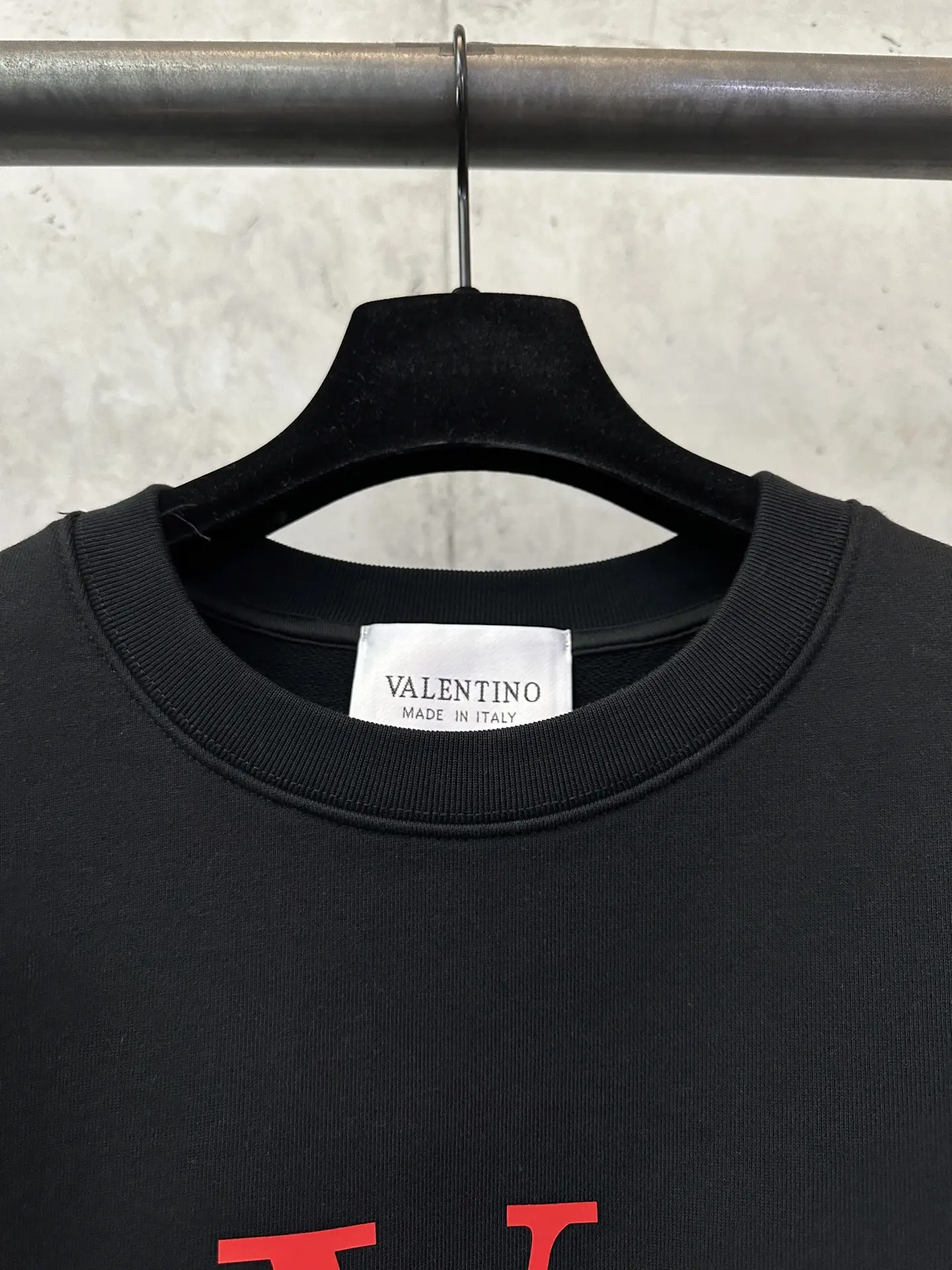Logo Print Heavyweight Cotton Sweatshirt D26022234 — view 7