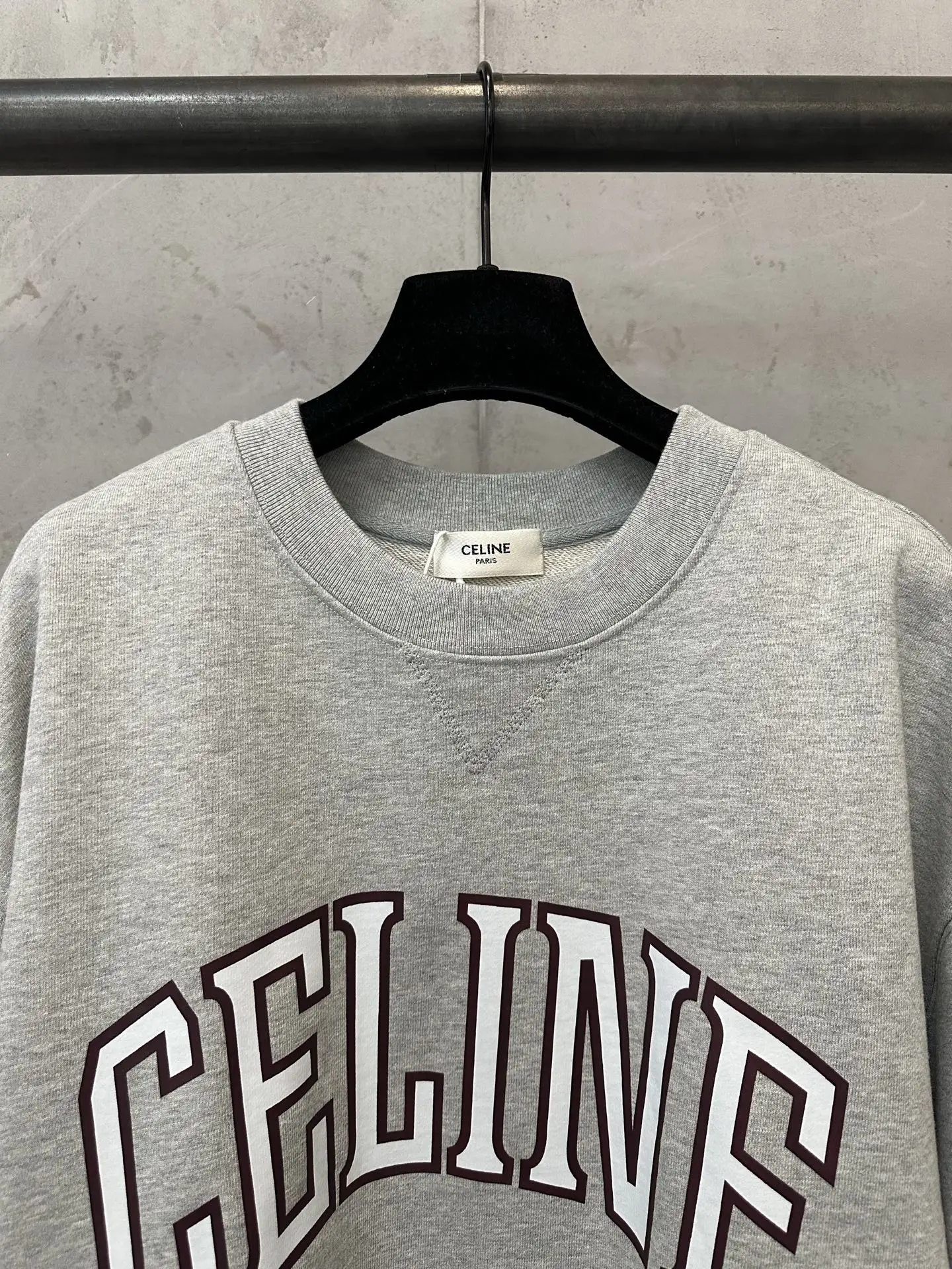 Paris Logo Cotton-Jersey Sweatshirt D27022272 — view 5
