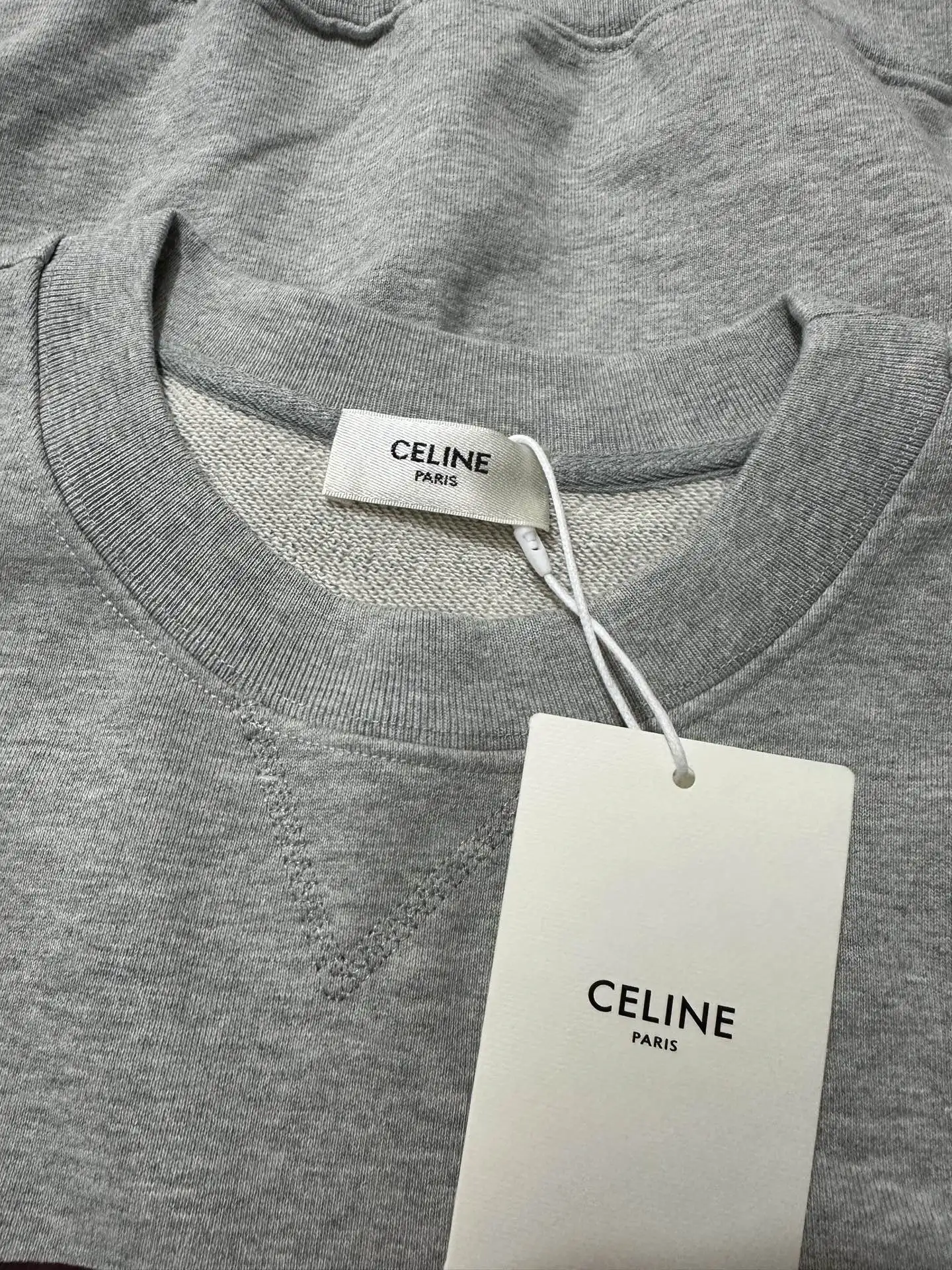 Paris Logo Cotton-Jersey Sweatshirt D27022272 — view 6