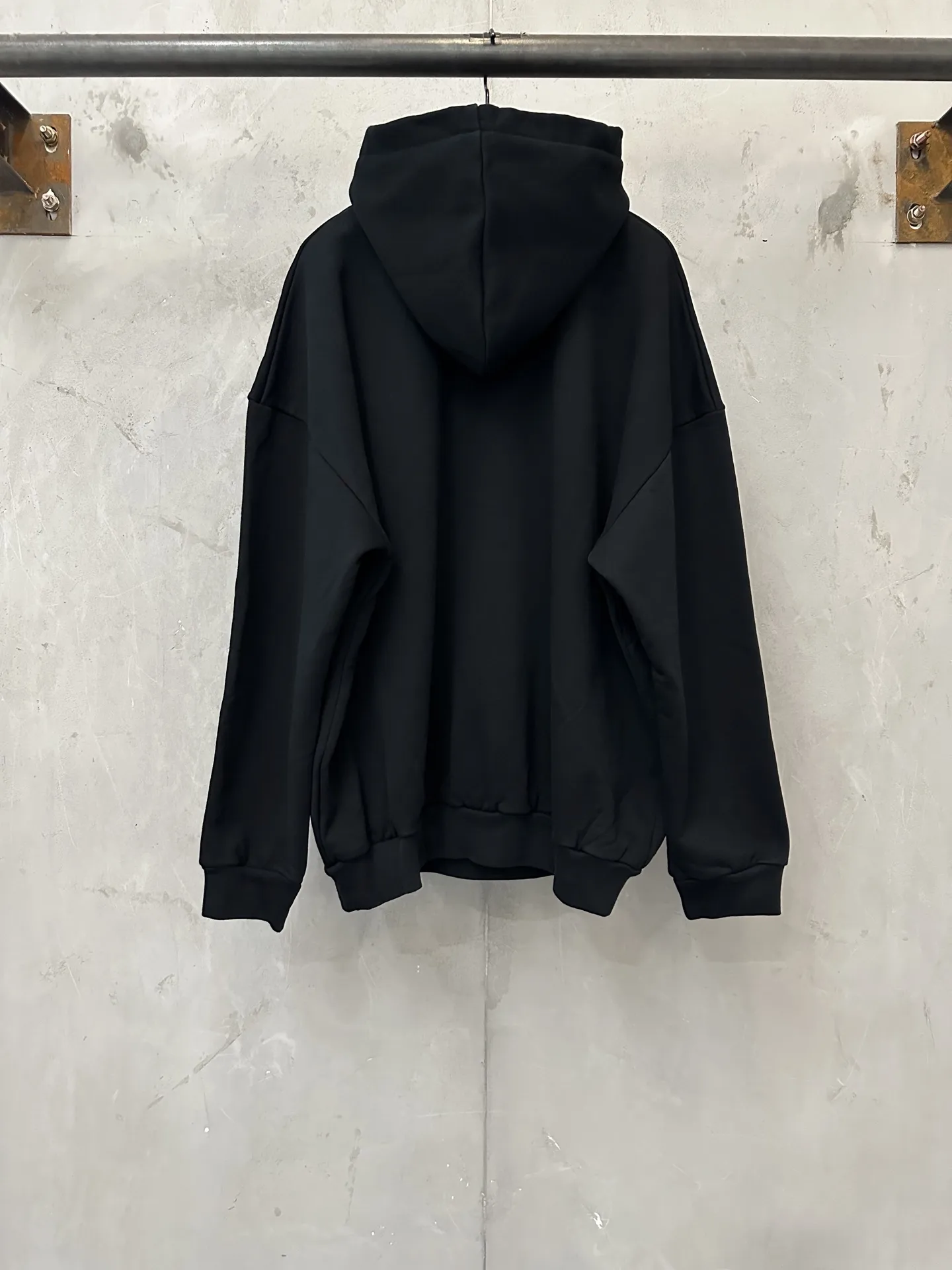 Logo Embroidery Oversized Cotton Hoodie D28020655 — view 2