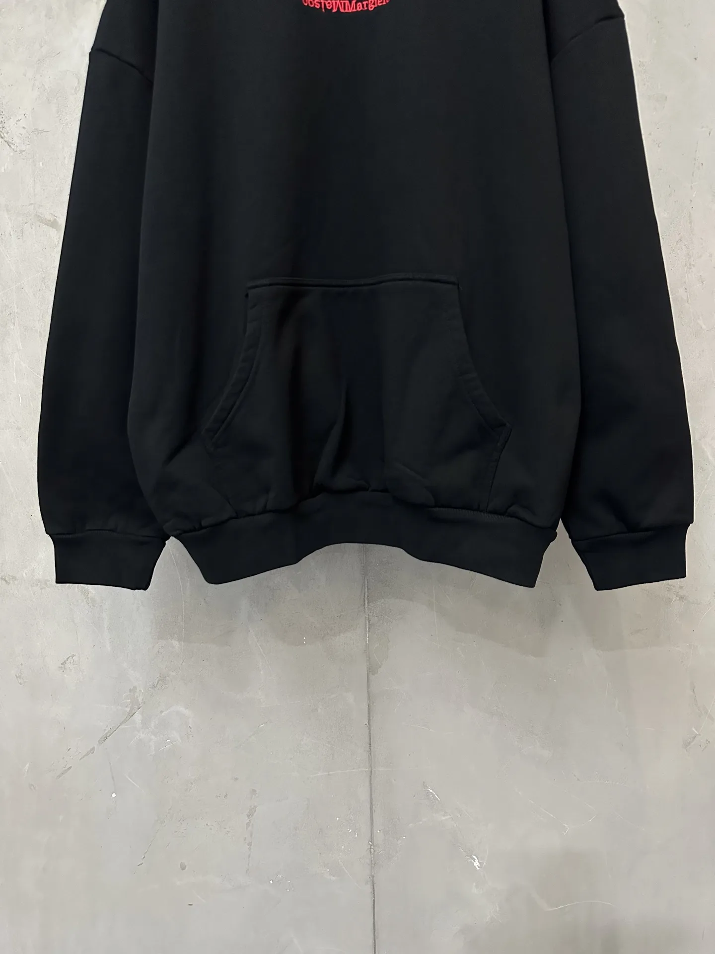 Logo Embroidery Oversized Cotton Hoodie D28020655 — view 4