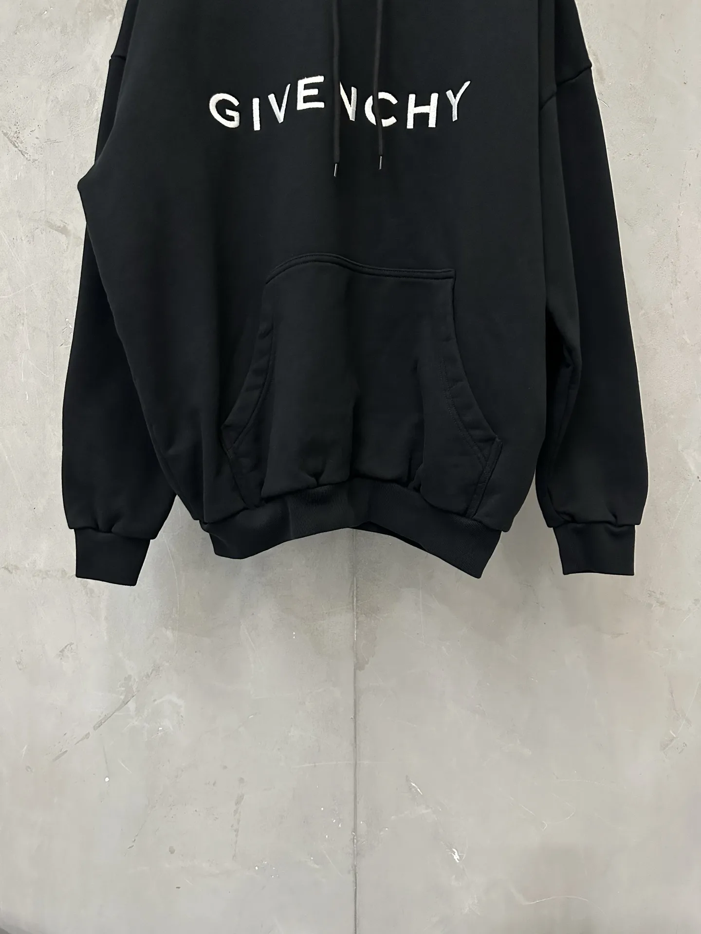 Logo Embroidered Cotton-Jersey Hoodie D29020471 — view 4