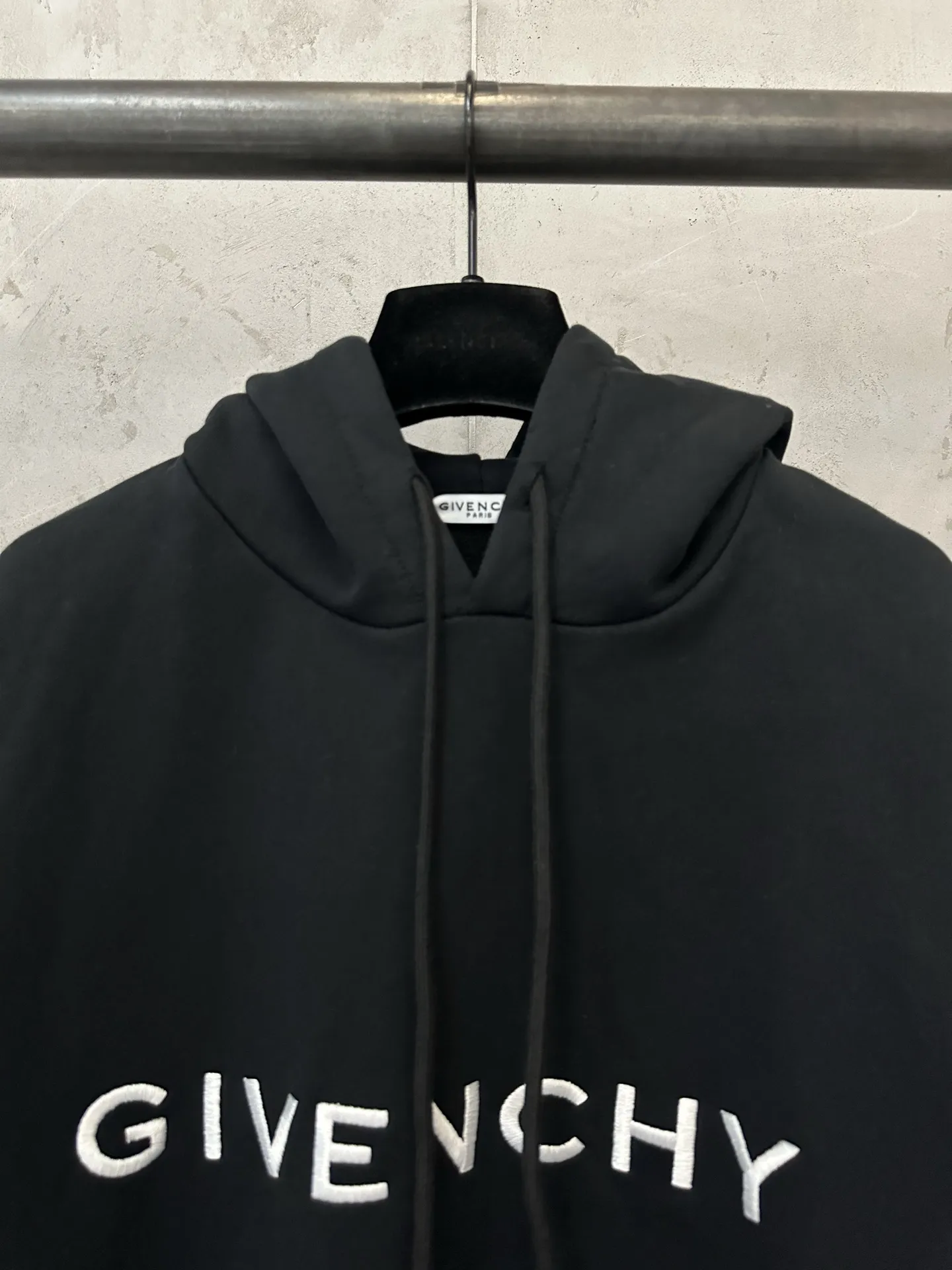 Logo Embroidered Cotton-Jersey Hoodie D29020471 — view 5