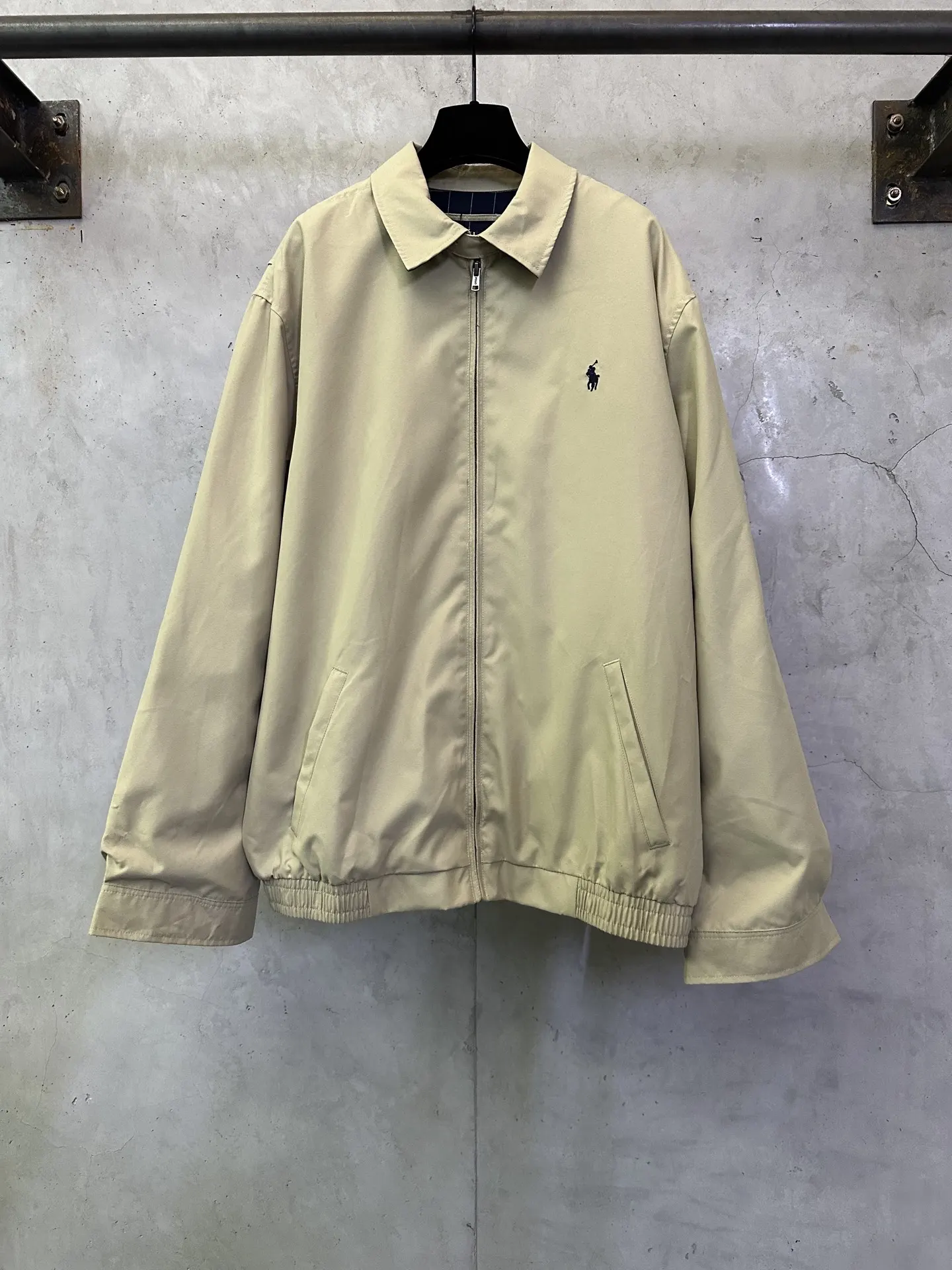 Embroidered Cotton Harrington Jacket D33015293