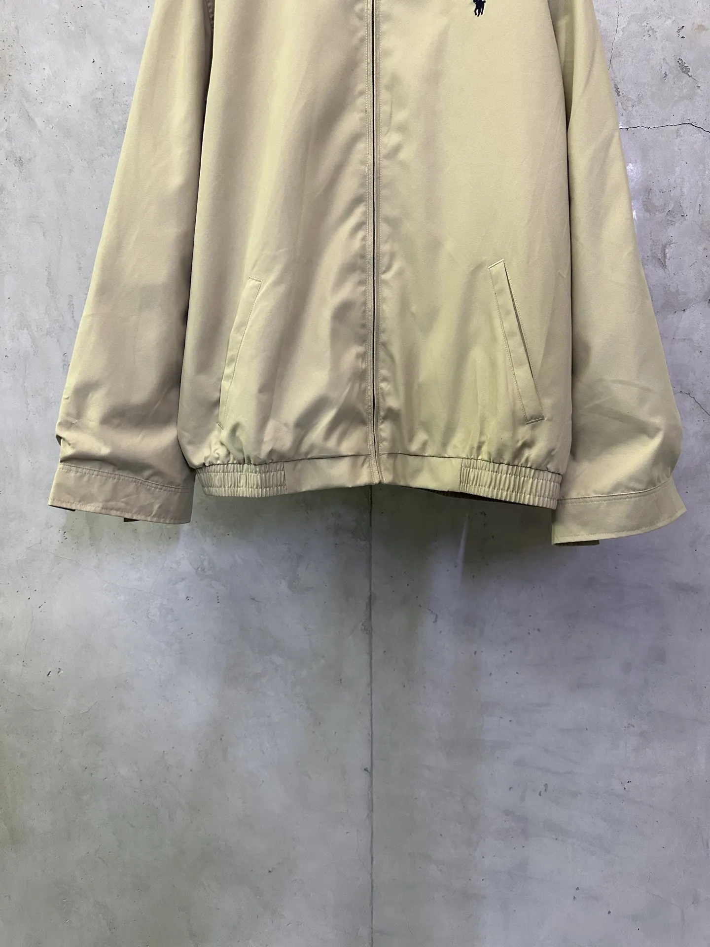 Embroidered Cotton Harrington Jacket D33015293 — view 4