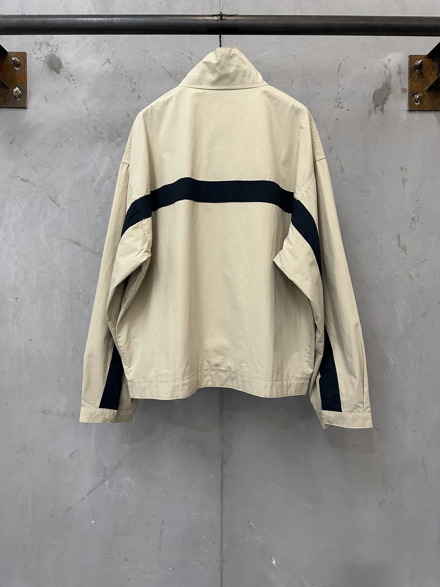 Embroidered Cotton Canvas Zip-Up Jacket D33020501 — view 2