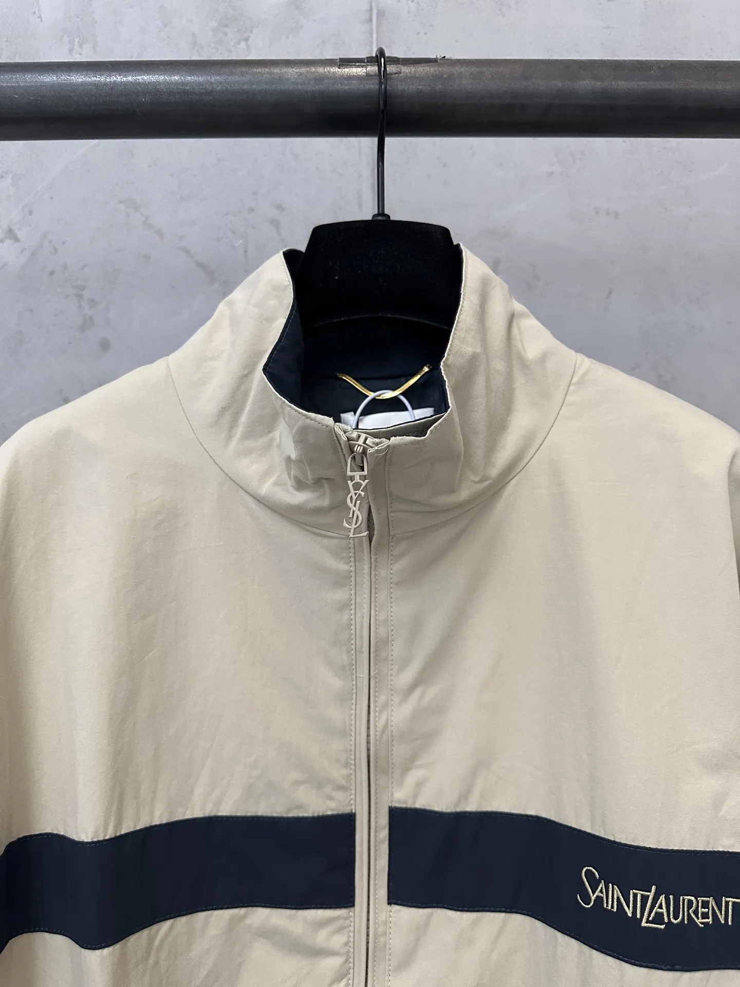 Embroidered Cotton Canvas Zip-Up Jacket D33020501 — view 5