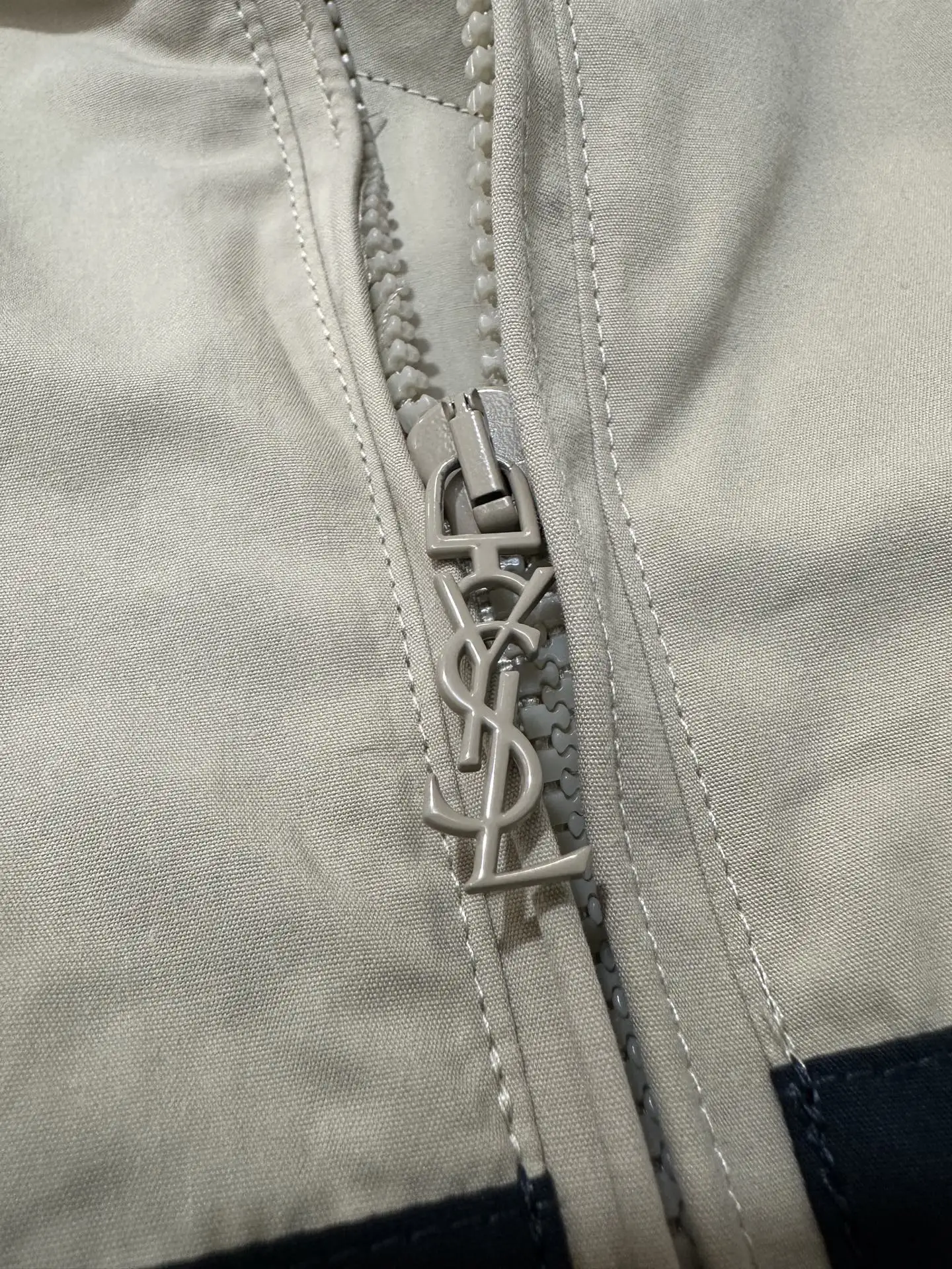 Embroidered Cotton Canvas Zip-Up Jacket D33020501 — view 7
