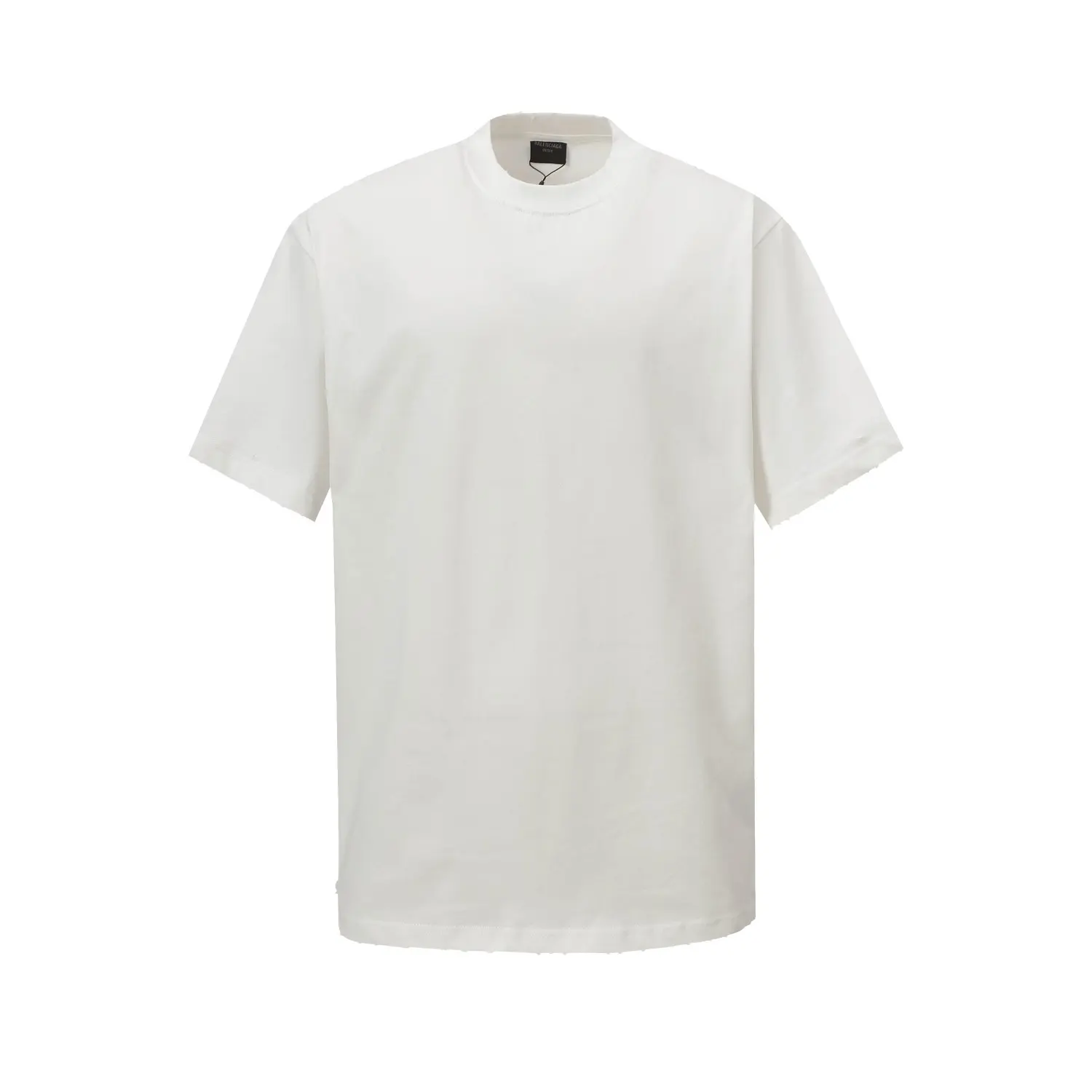 Oversized Distressed Cotton-Jersey T-Shirt D11518663
