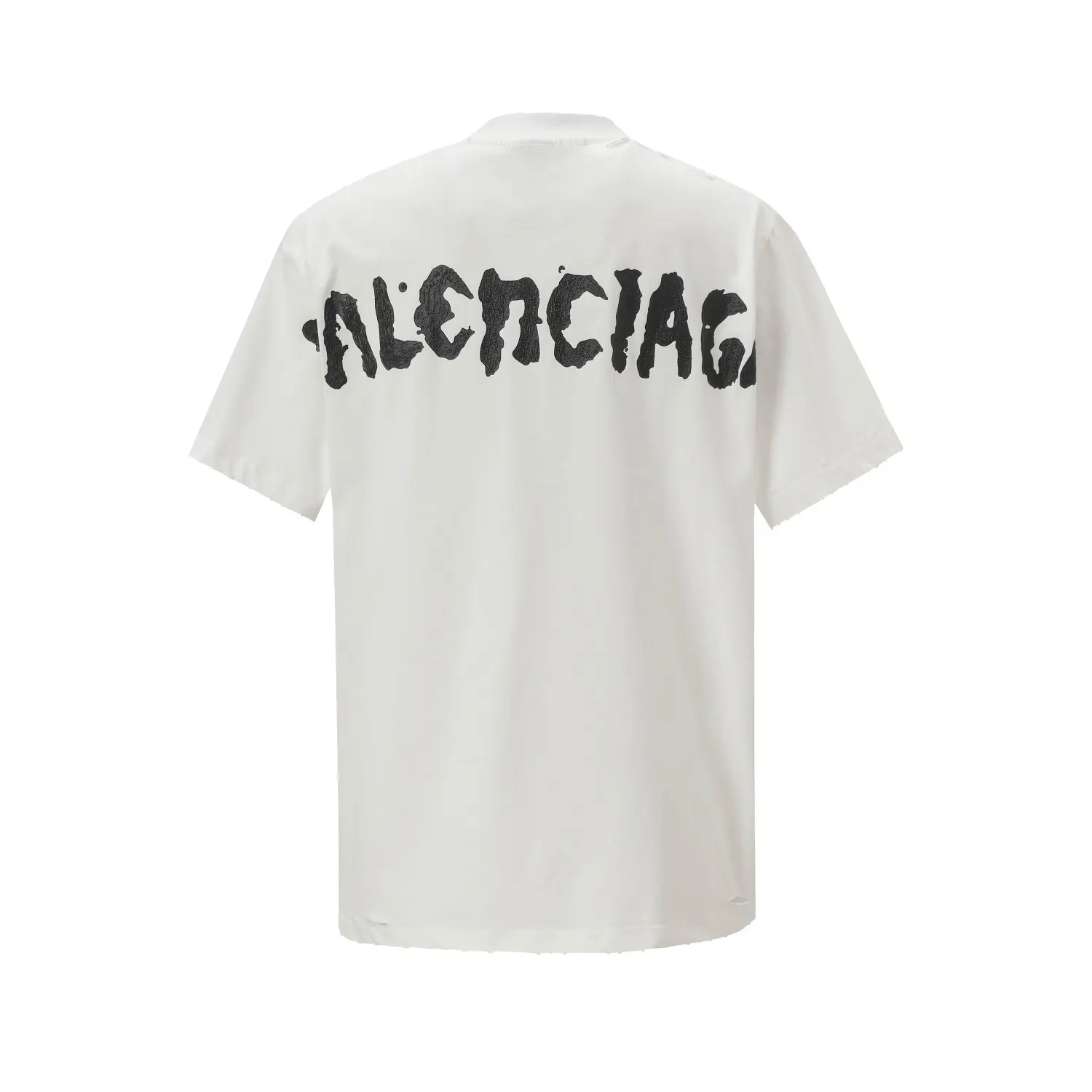 Oversized Distressed Cotton-Jersey T-Shirt D11518663 — view 2