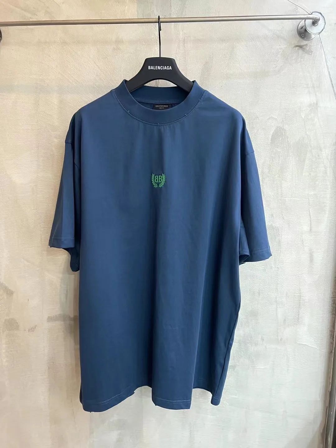 Wreath BB Logo Embroidered Oversized T-Shirt D11518641