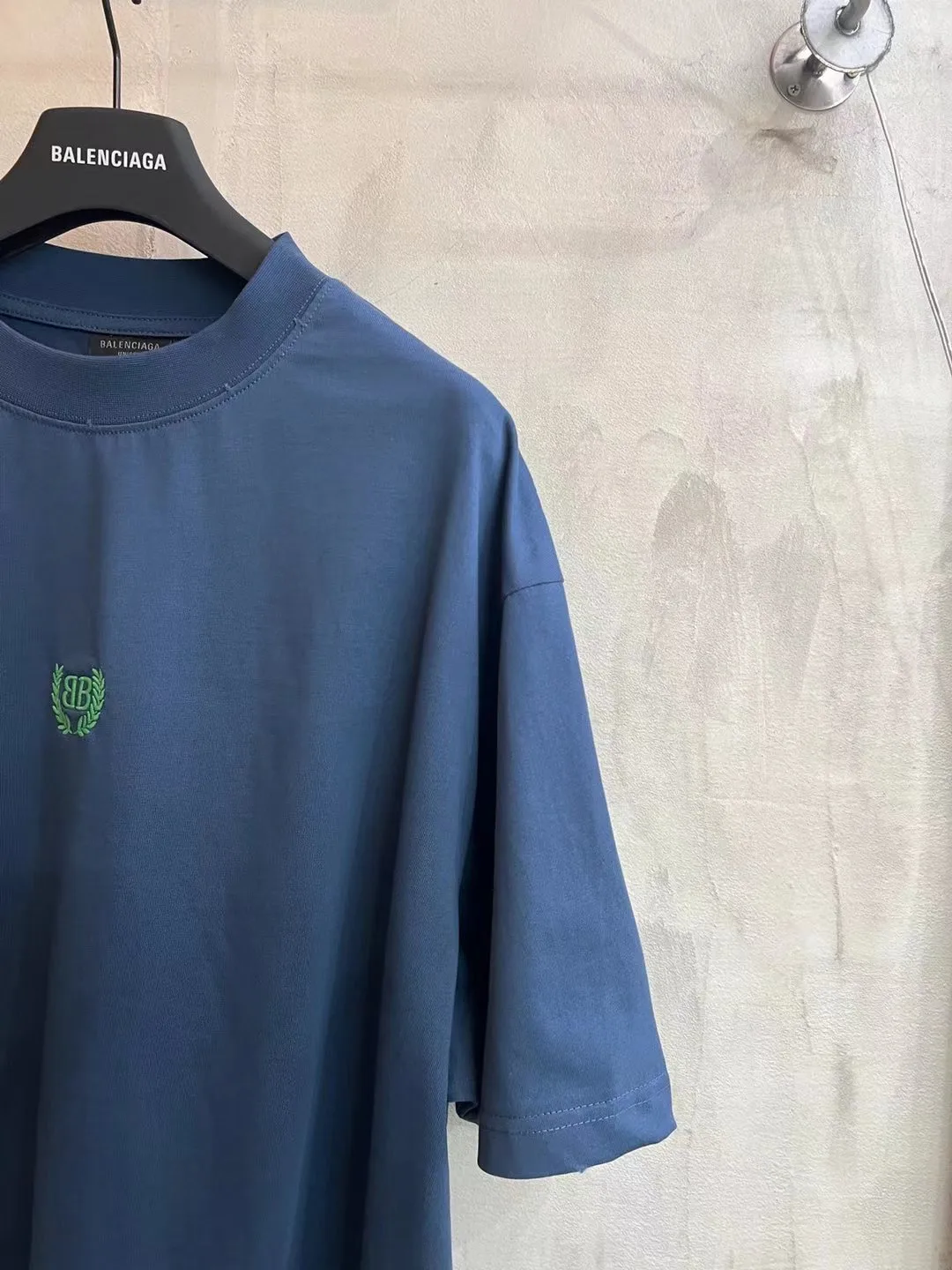 Wreath BB Logo Embroidered Oversized T-Shirt D11518641 — view 5