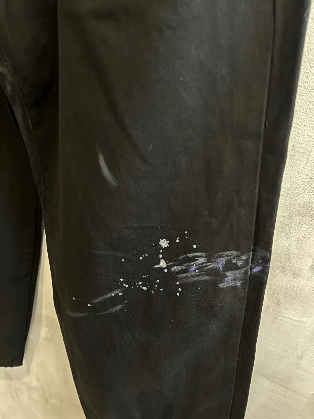 Ancellm Paint-Splatter Double-Pleat Trousers D18520554 — view 15
