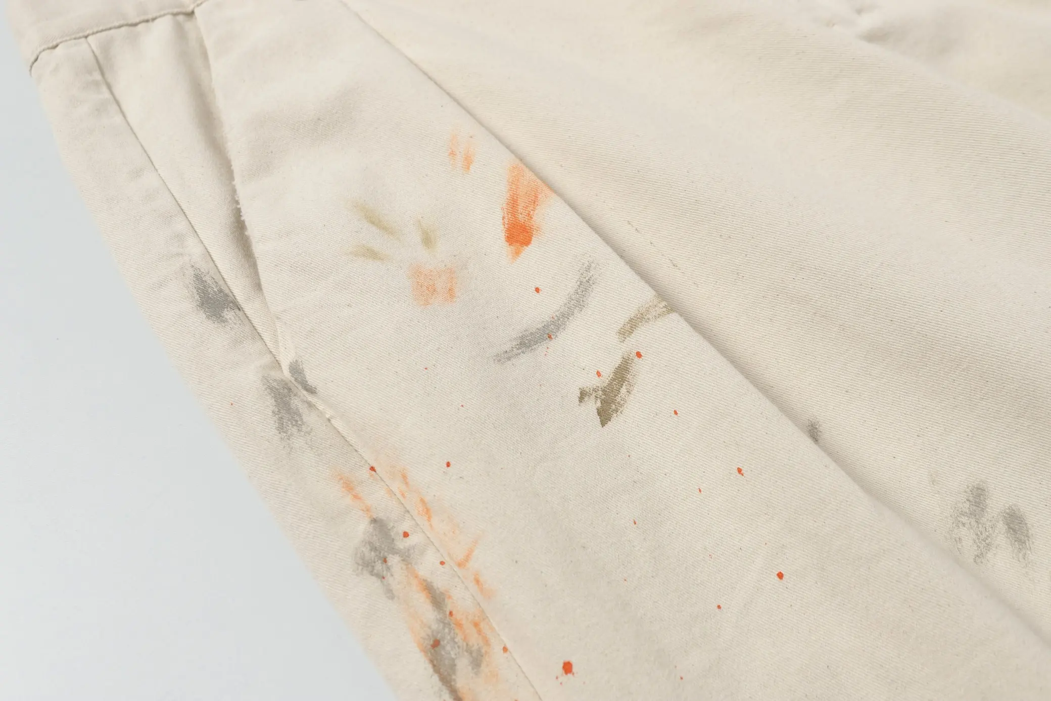 Ancellm Paint-Splatter Double-Pleat Trousers D18520554 — view 26