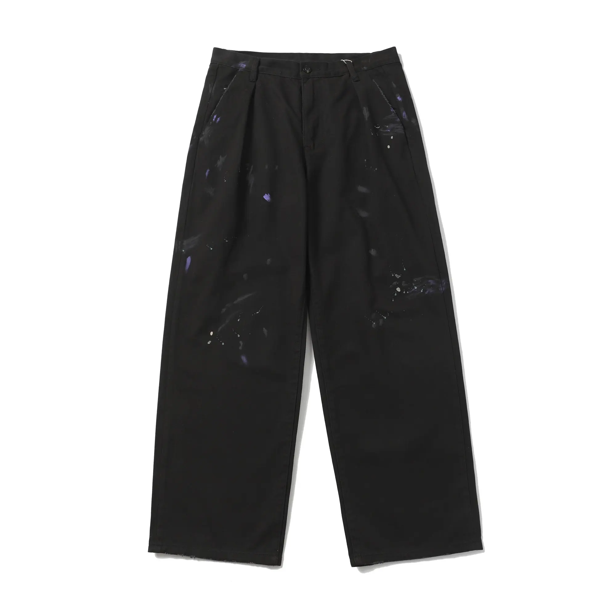 Ancellm Paint-Splatter Double-Pleat Trousers D18520554 — view 35
