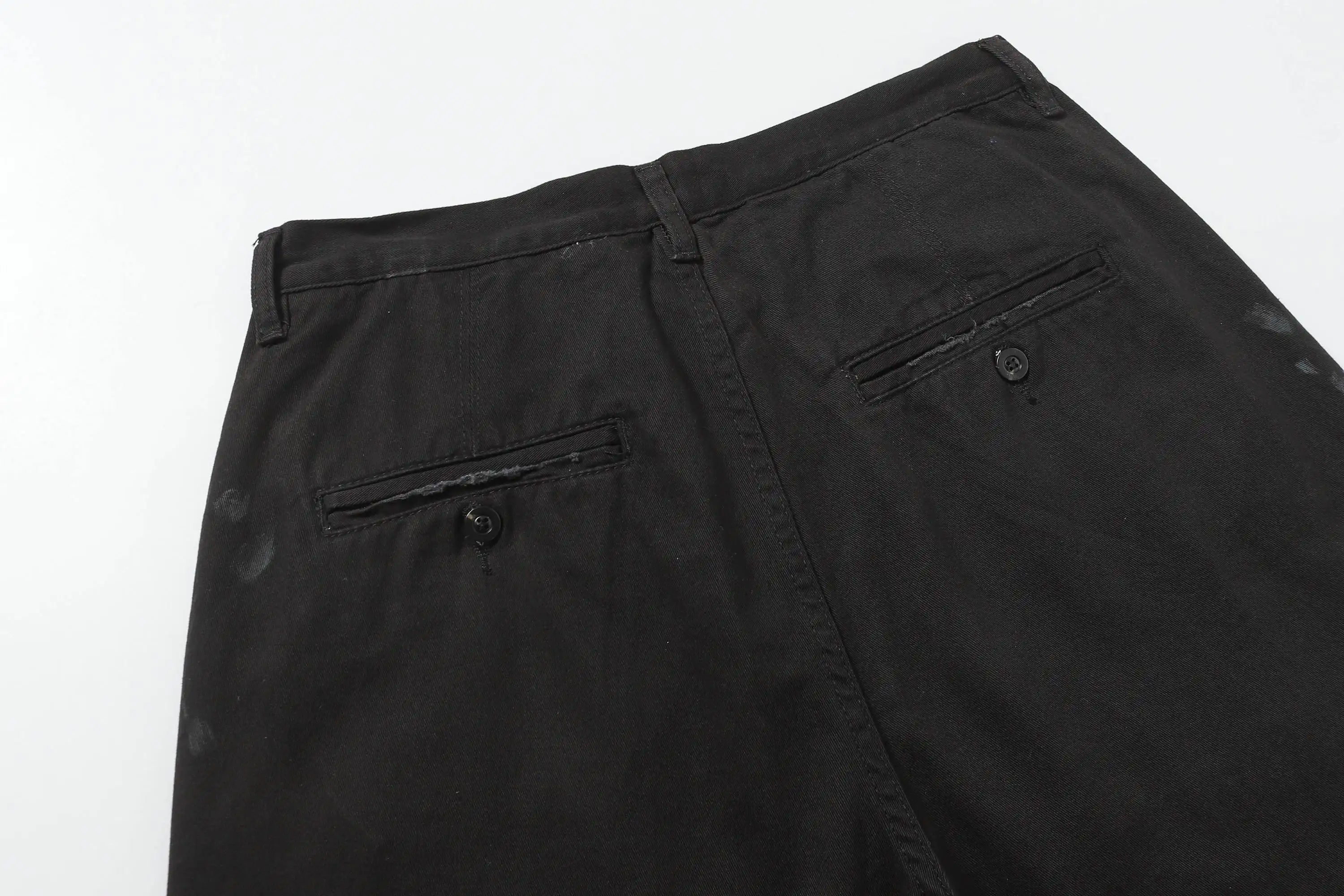 Ancellm Paint-Splatter Double-Pleat Trousers D18520554 — view 39