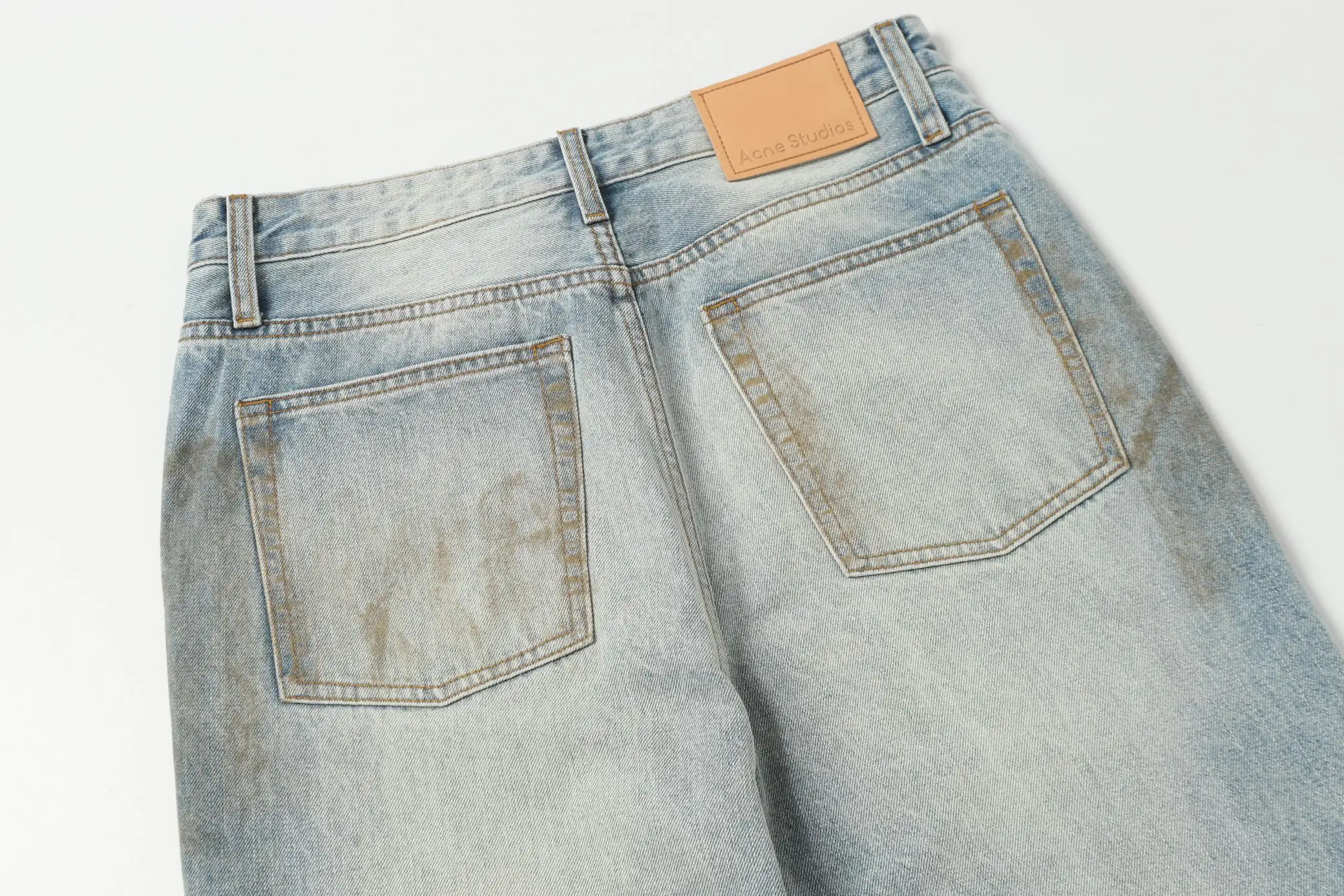 Acne Studios 2021 Loose-Fit Distressed Jeans D21520563 — view 13