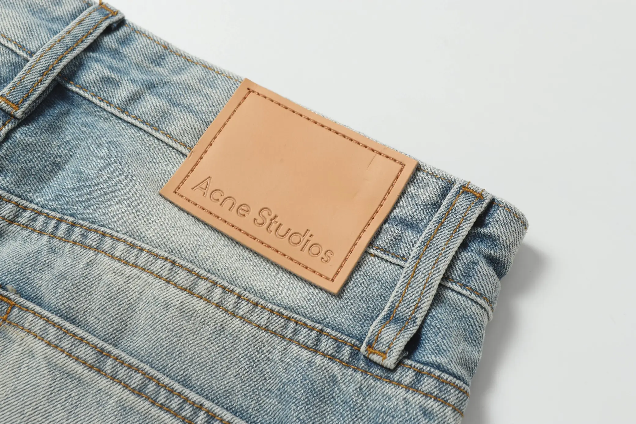 Acne Studios 2021 Loose-Fit Distressed Jeans D21520563 — view 17