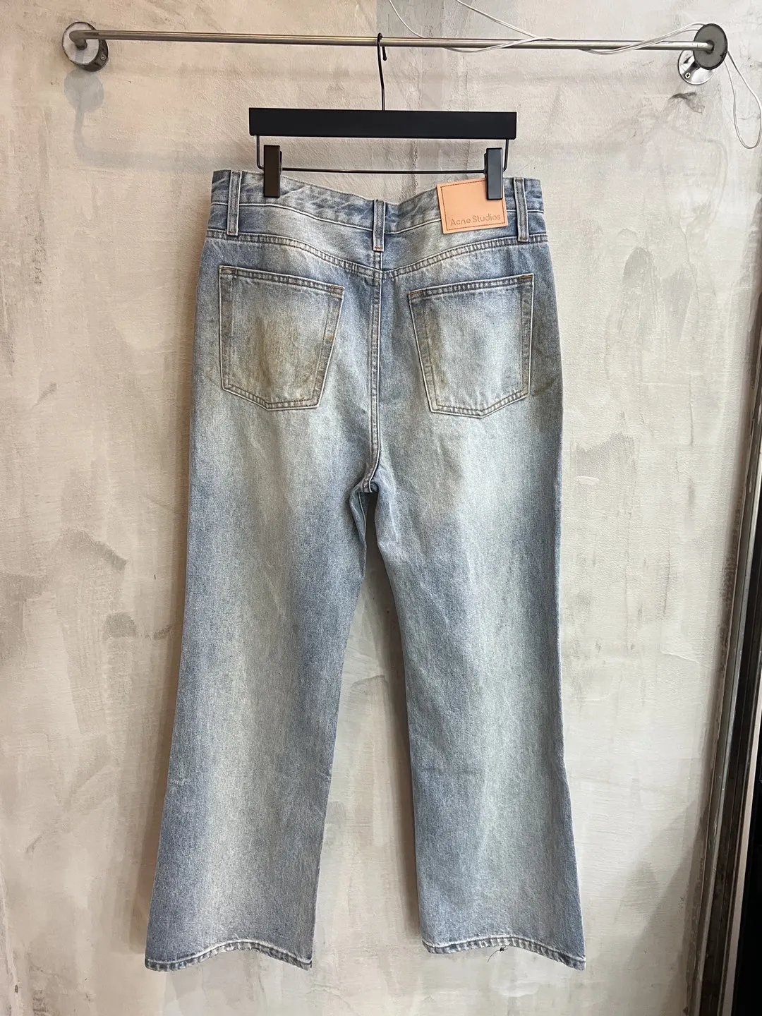 Acne Studios 2021 Loose-Fit Distressed Jeans D21520563 — view 20