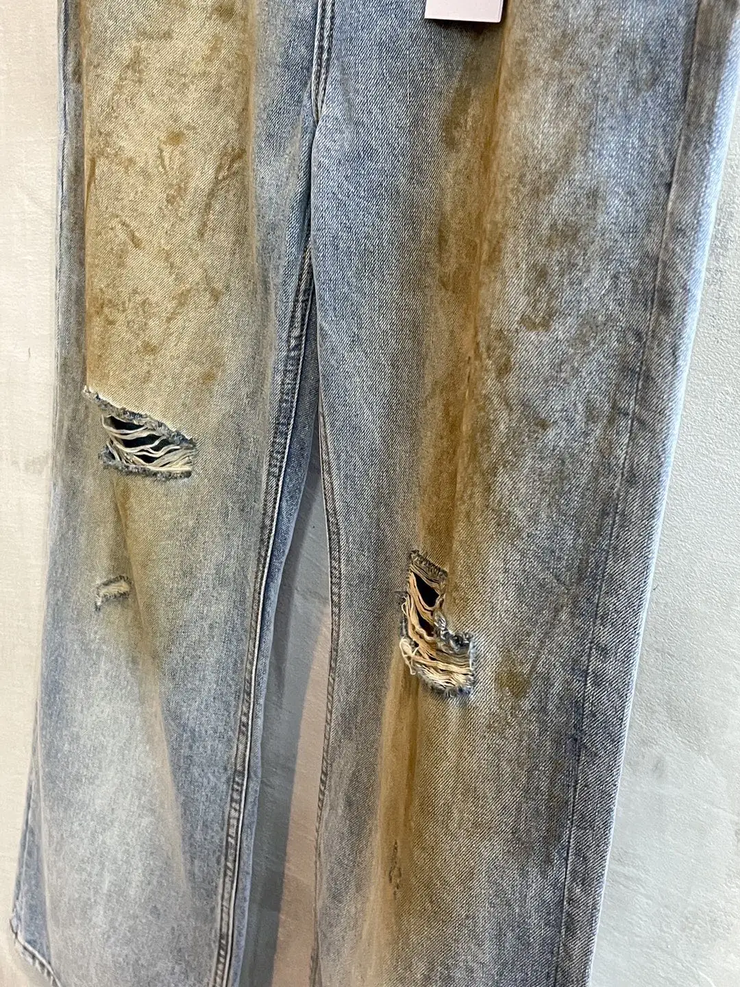 Acne Studios 2021 Loose-Fit Distressed Jeans D21520563 — view 23